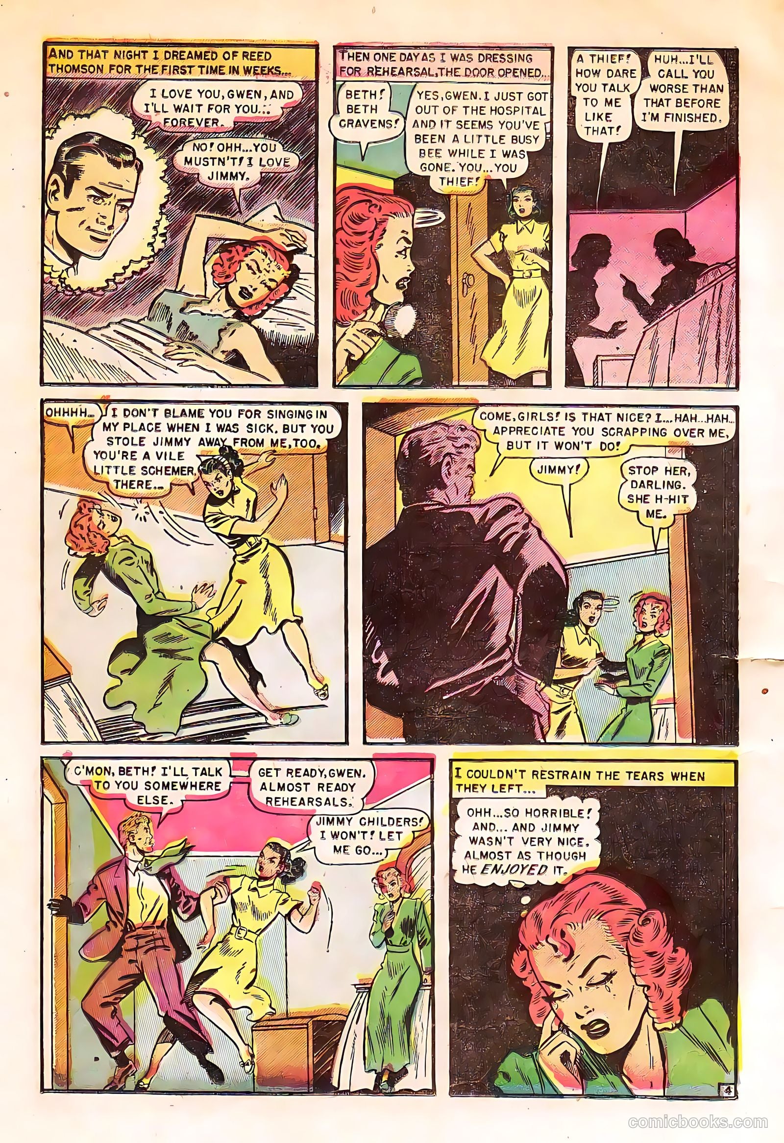 True-to-Life Romances #10 (1952) — page 6