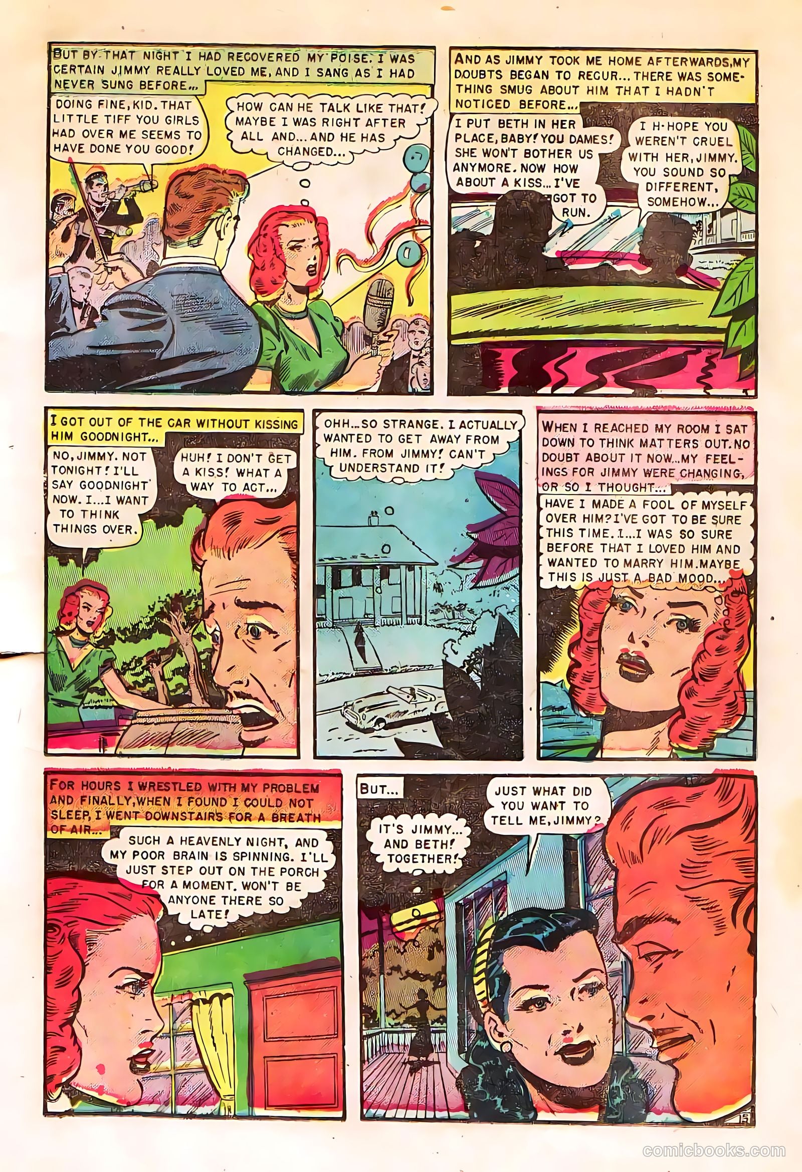 True-to-Life Romances #10 (1952) — page 7