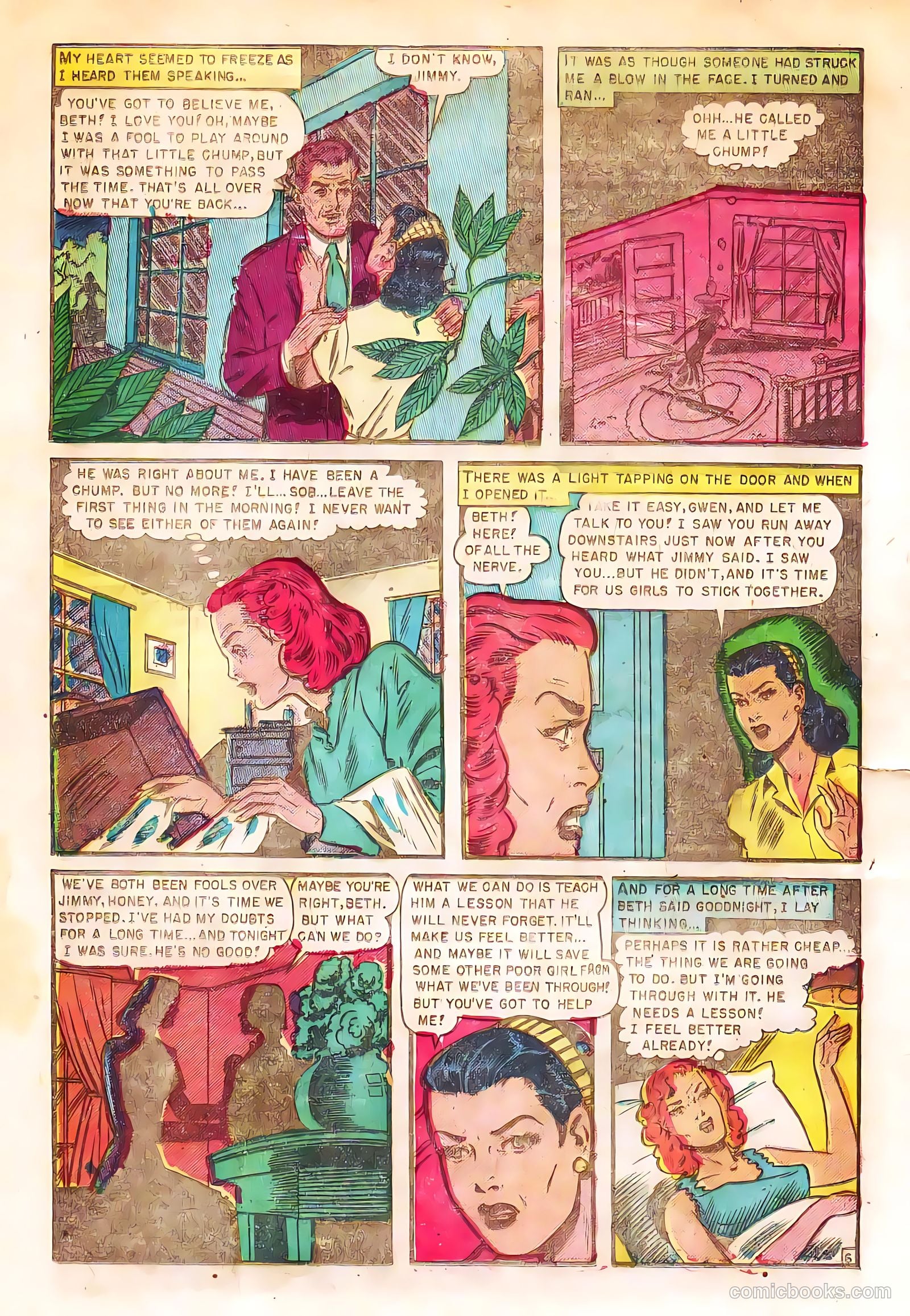 True-to-Life Romances #10 (1952) — page 8