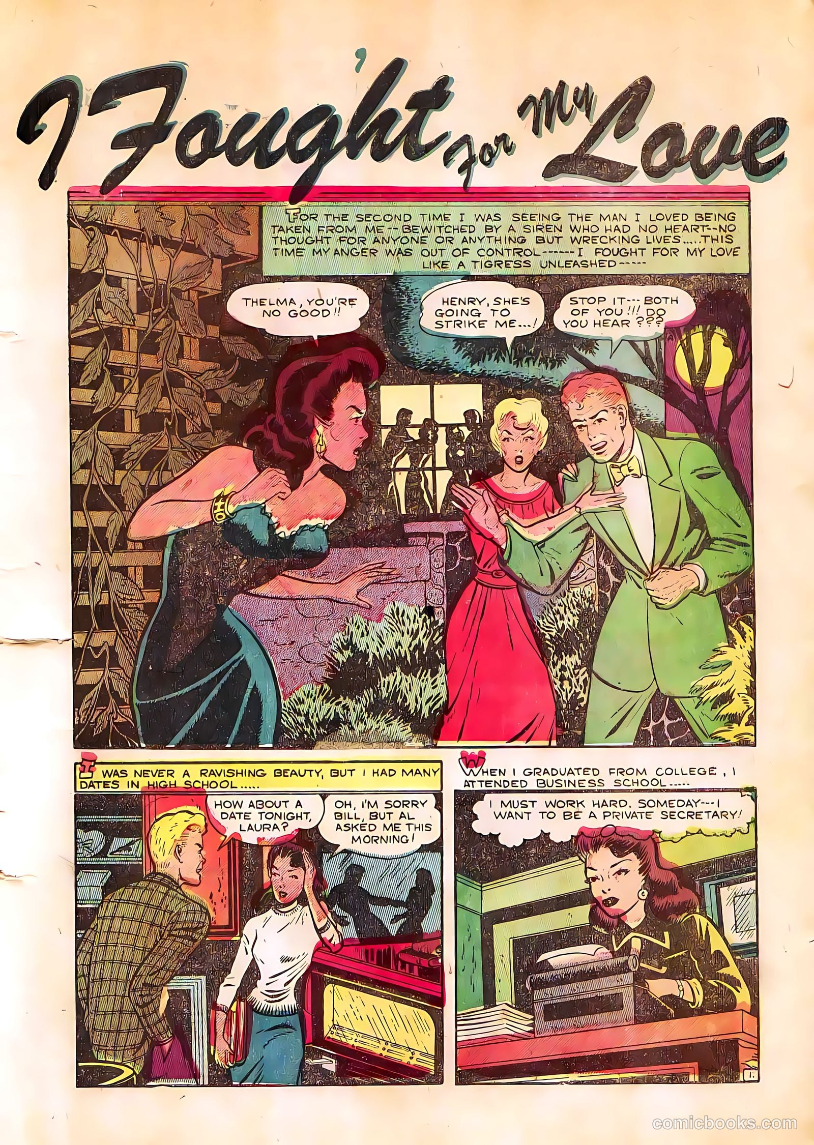 True-to-Life Romances #10 (1952) — page 11