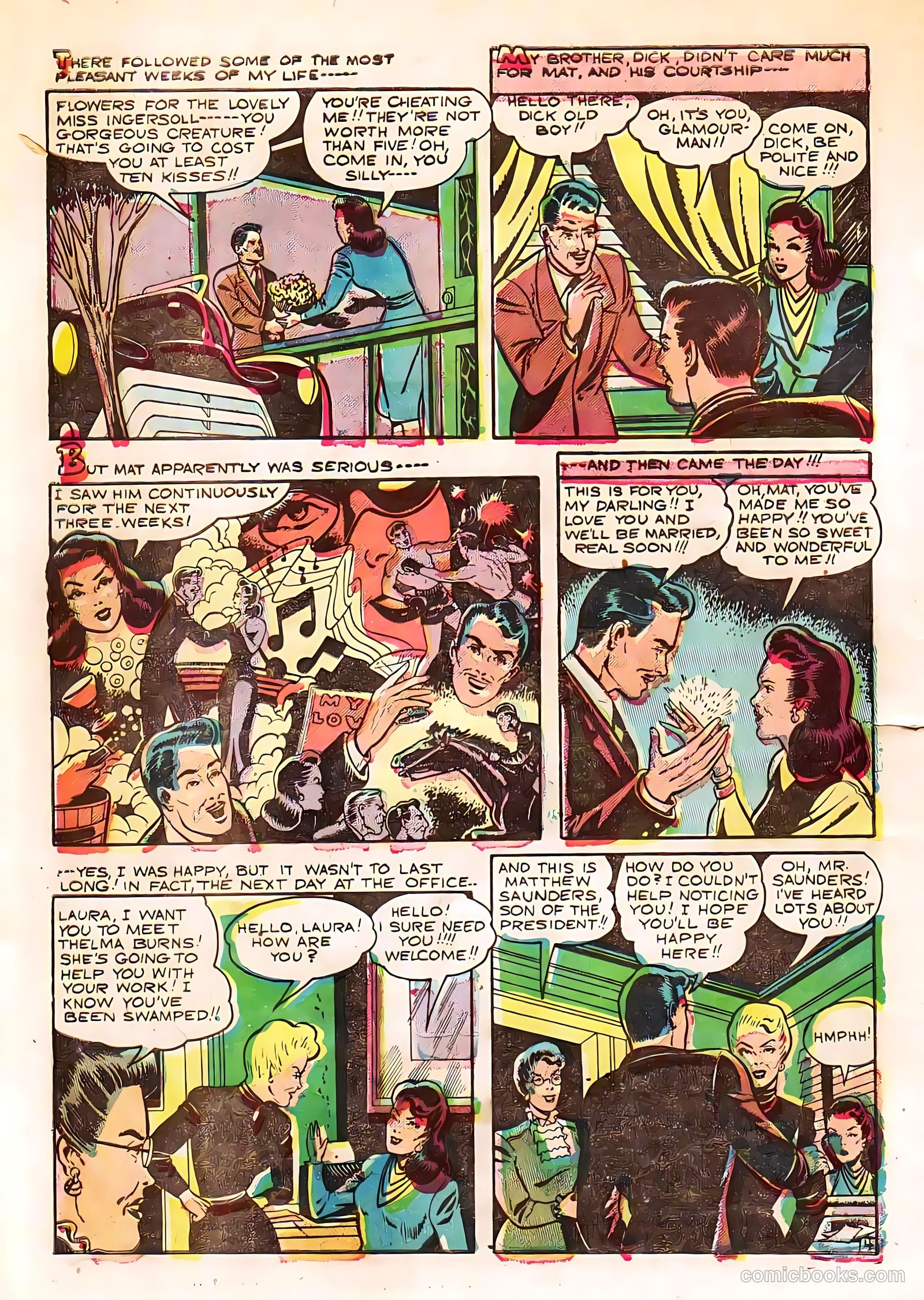 True-to-Life Romances #10 (1952) — page 14