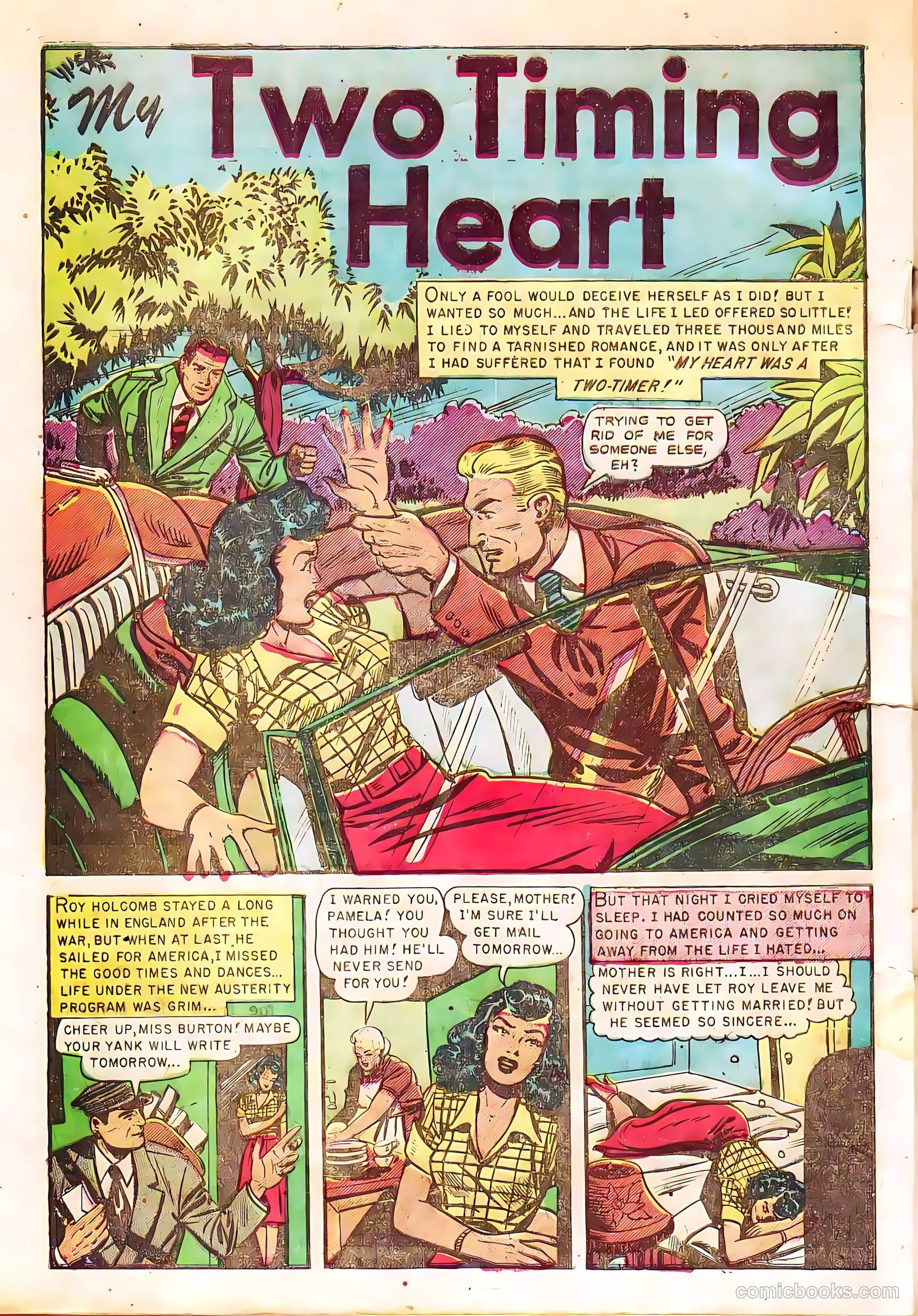 True-to-Life Romances #10 (1952) — page 24