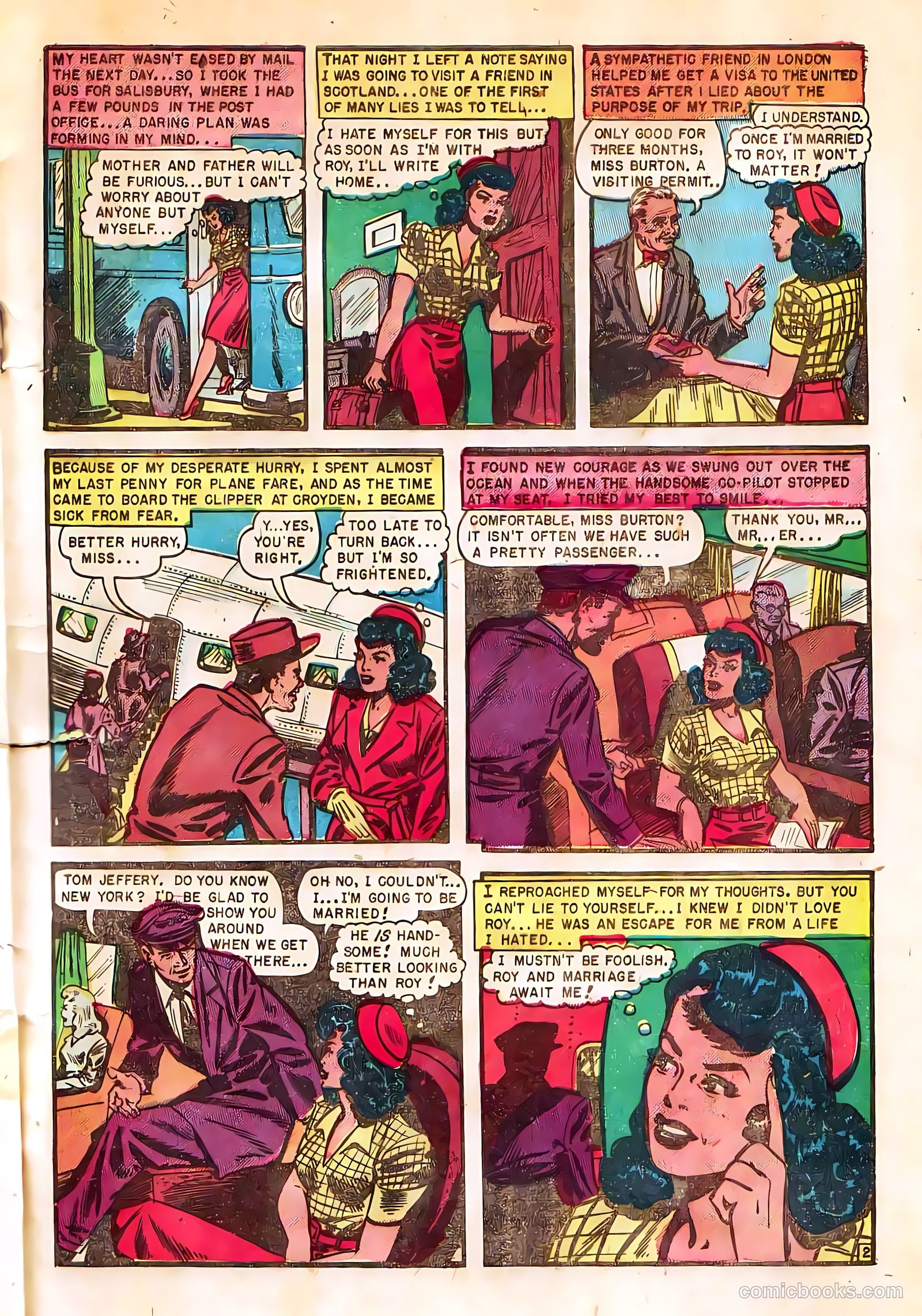 True-to-Life Romances #10 (1952) — page 25