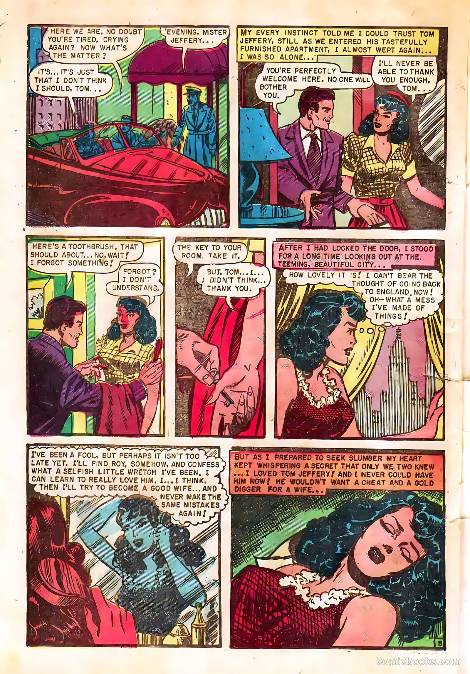 True-to-Life Romances #10 (1952) — page 28