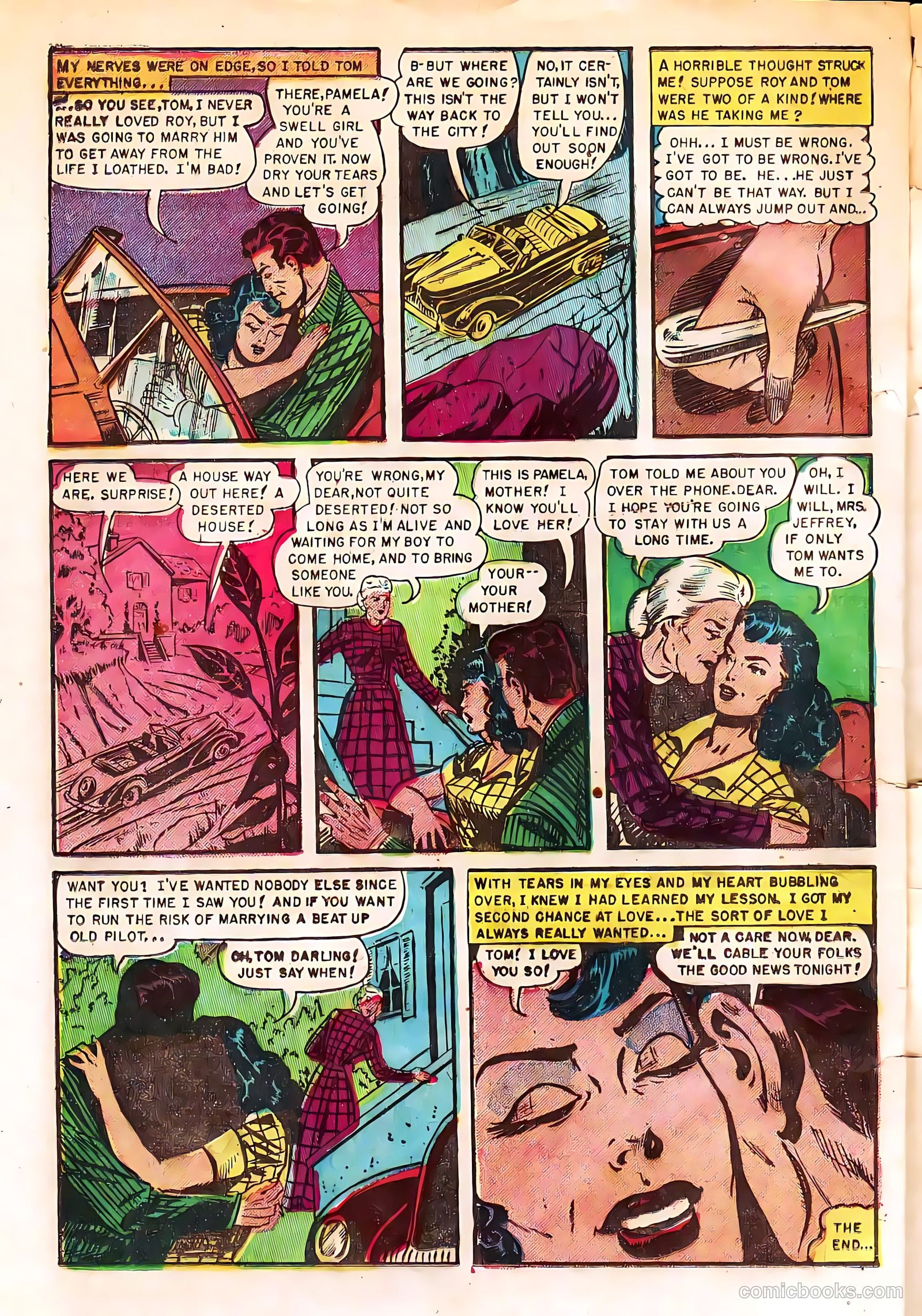 True-to-Life Romances #10 (1952) — page 32