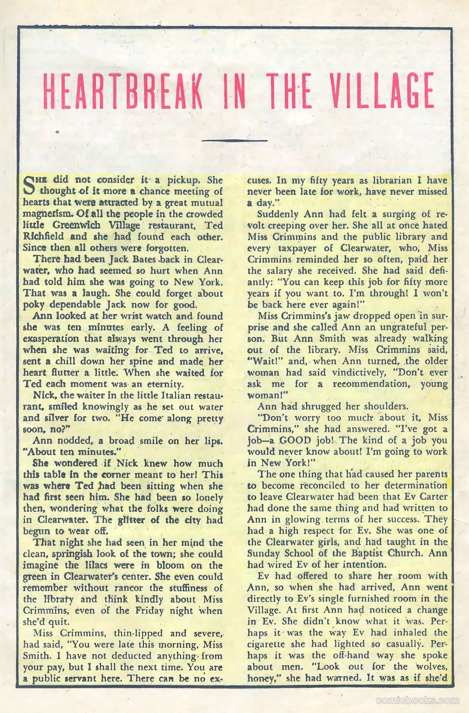 True to Life Romances #2 — page 17 of 36