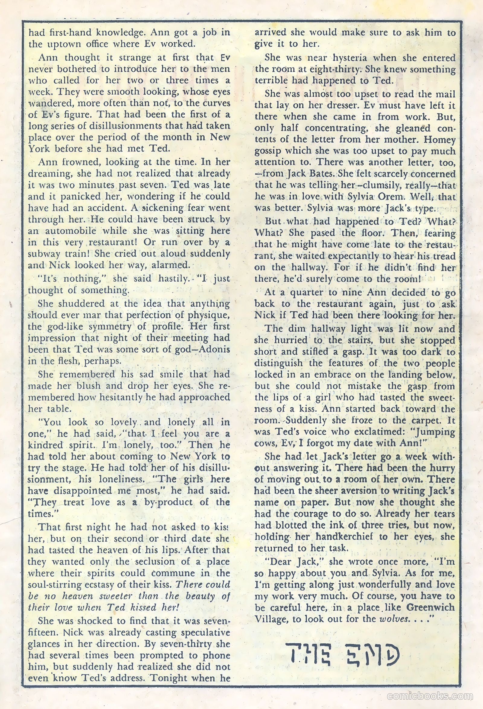 True to Life Romances #2 — page 18 of 36