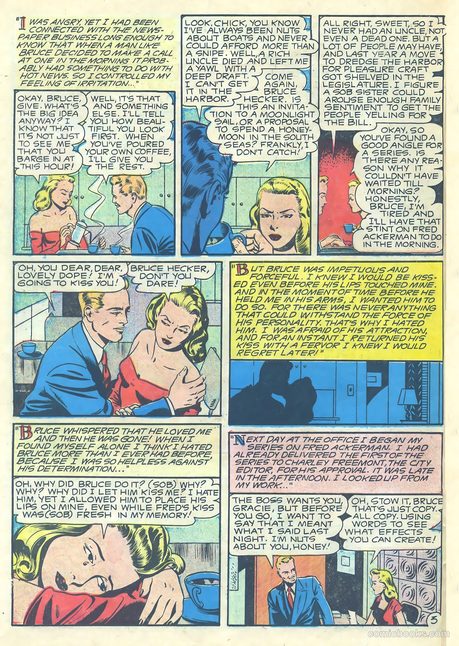 True-to-Life Romances #9 (1950) — page 22 of 36