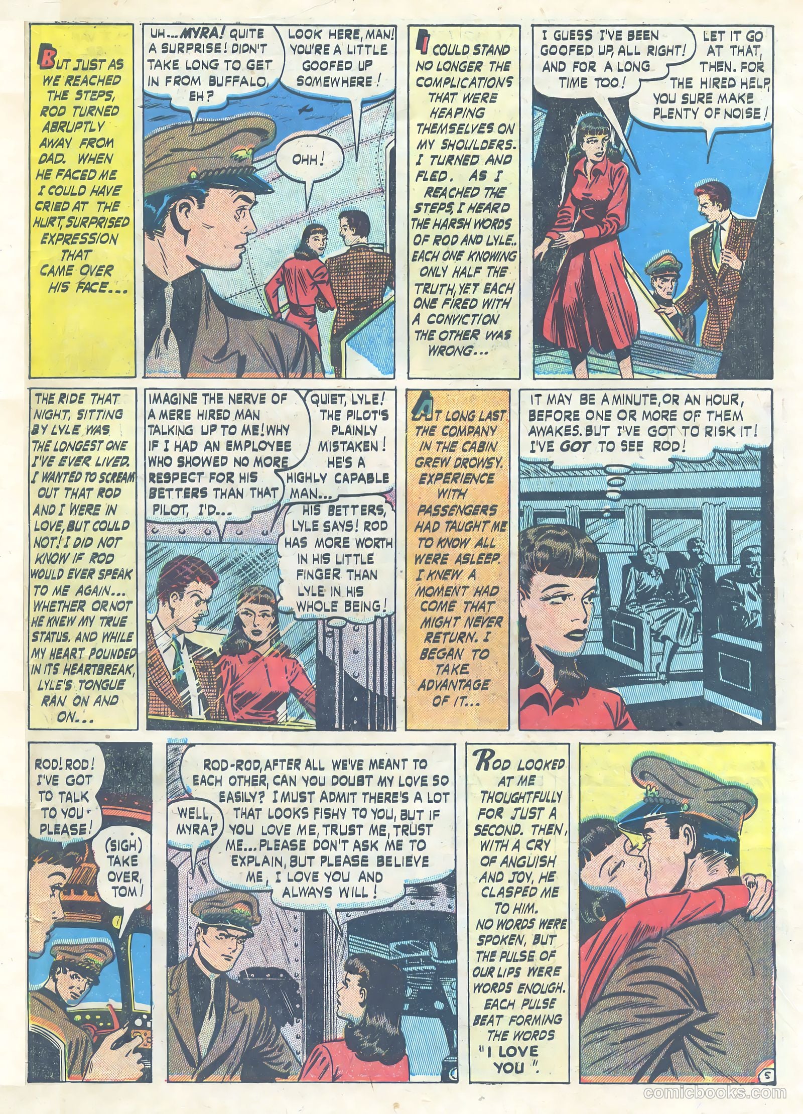 True-to-Life Romances #9 (1950) — page 31 of 36