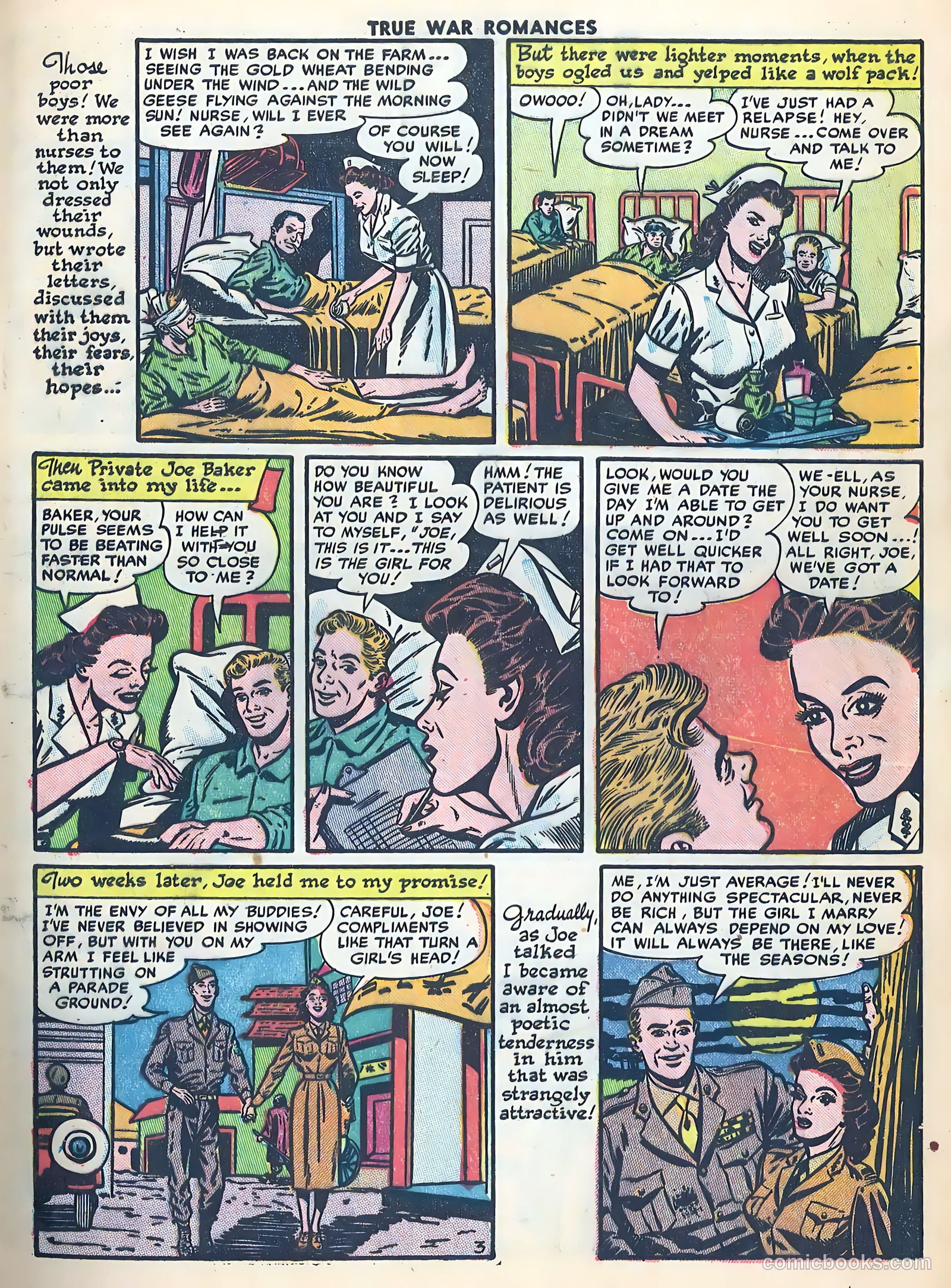 True War Romances #1 (1952) — page 5 of 35