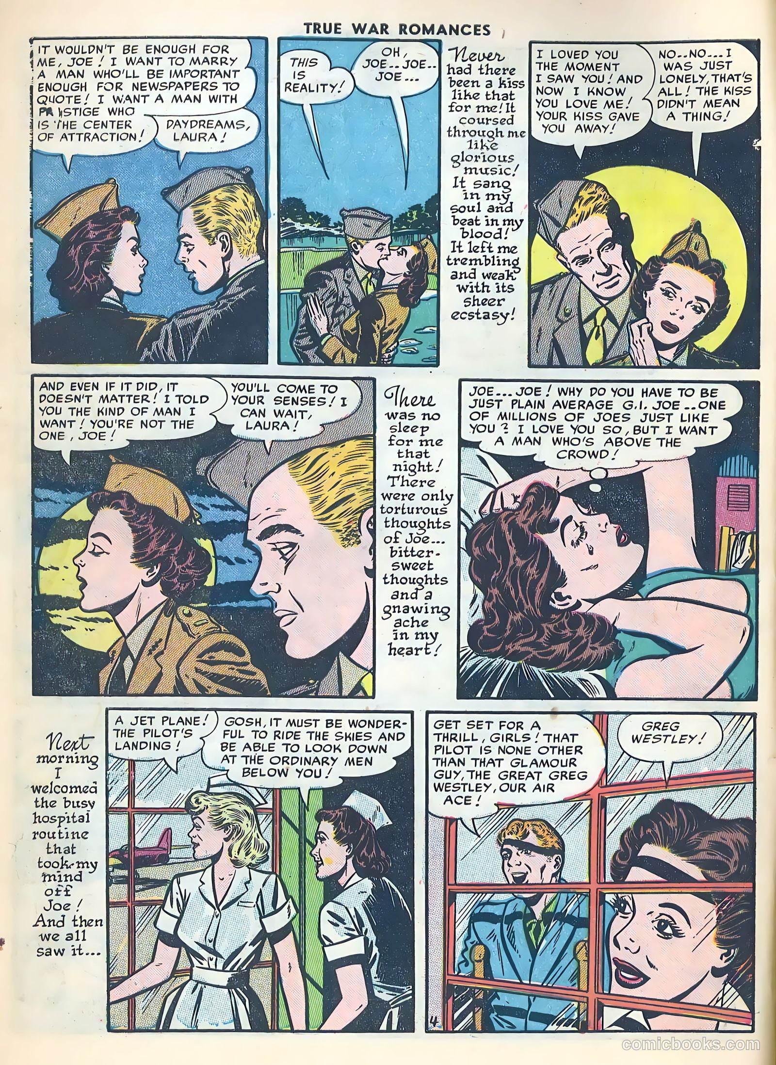 True War Romances #1 (1952) — page 6 of 35