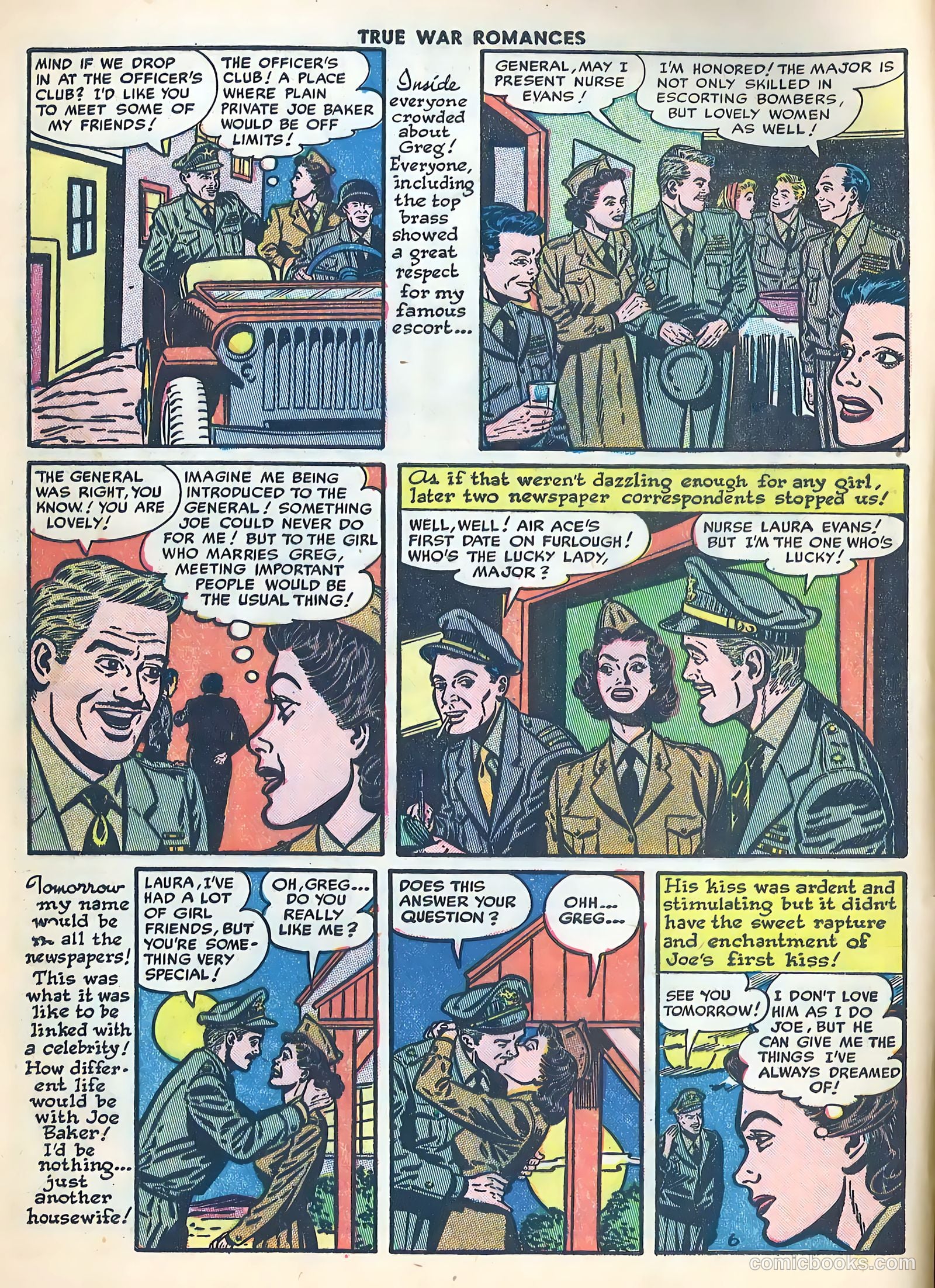True War Romances #1 (1952) — page 8 of 35