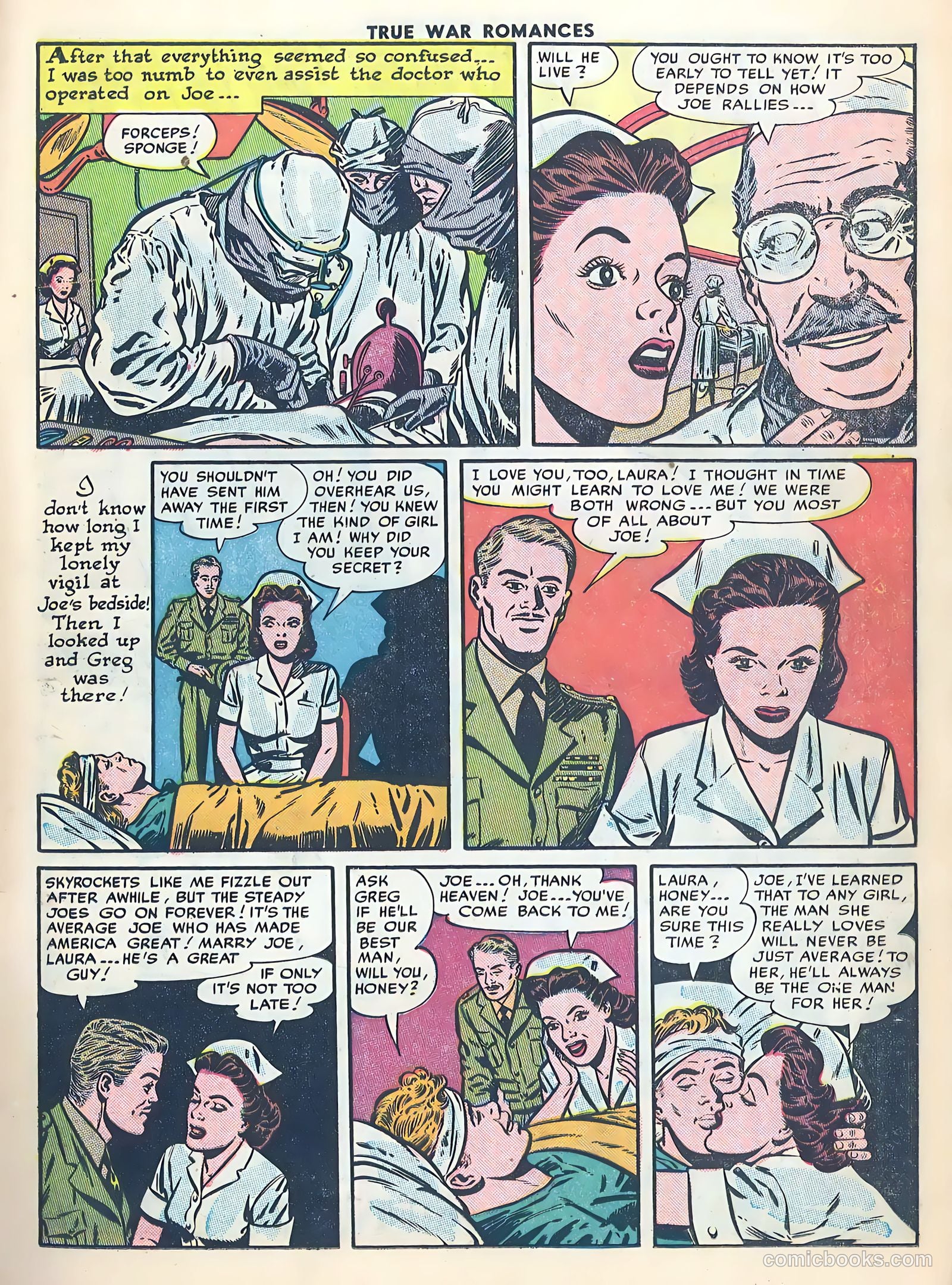True War Romances #1 (1952) — page 11 of 35