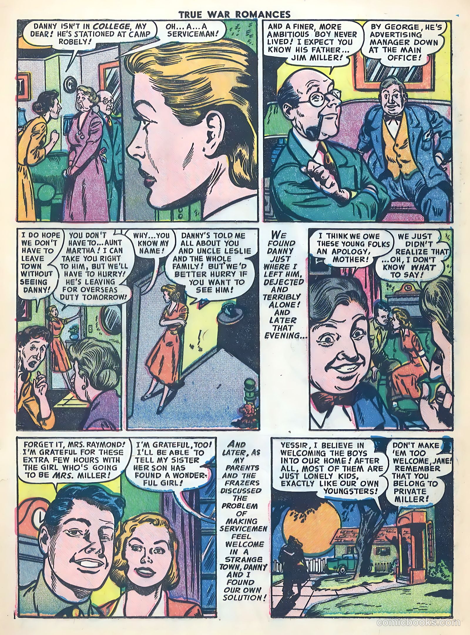 True War Romances #1 (1952) — page 17 of 35