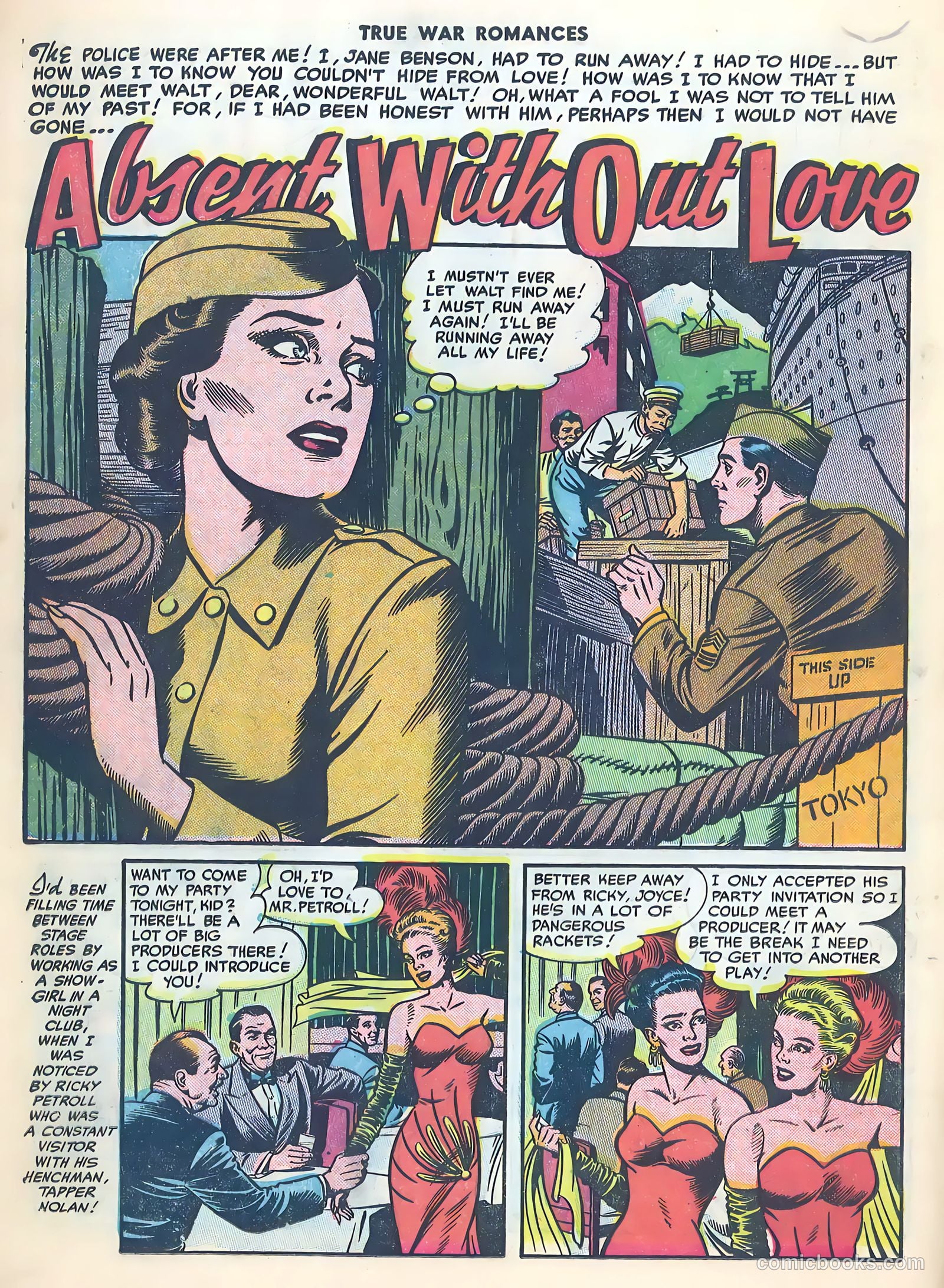True War Romances #1 (1952) — page 18 of 35