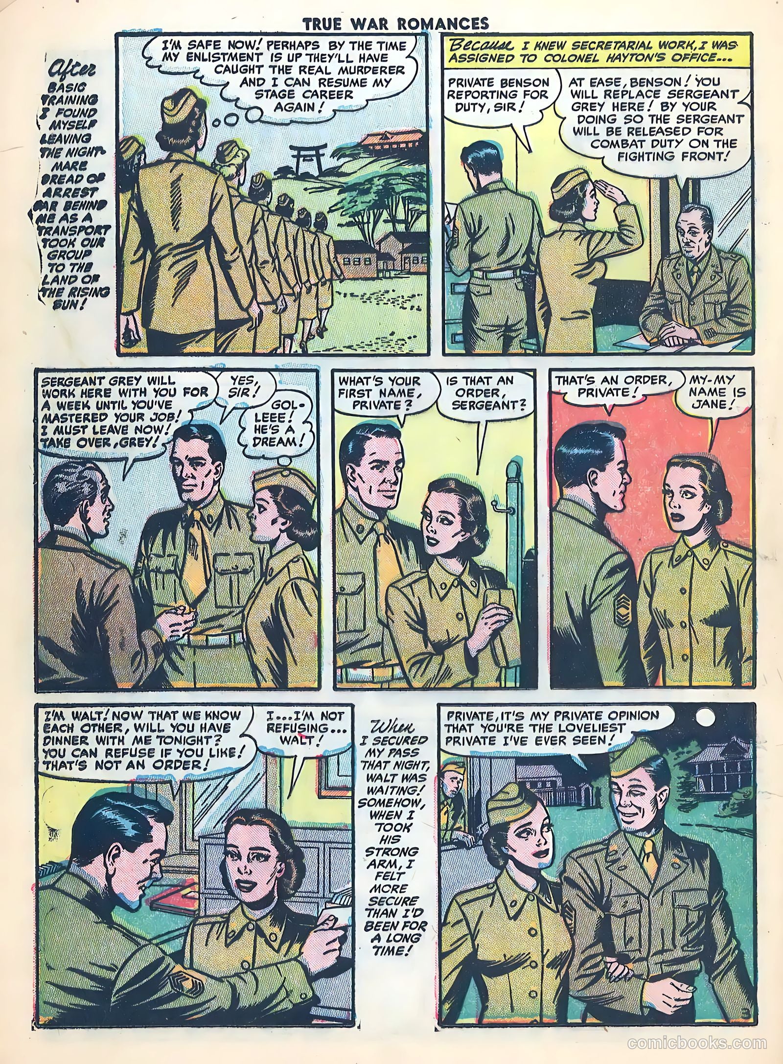 True War Romances #1 (1952) — page 20 of 35