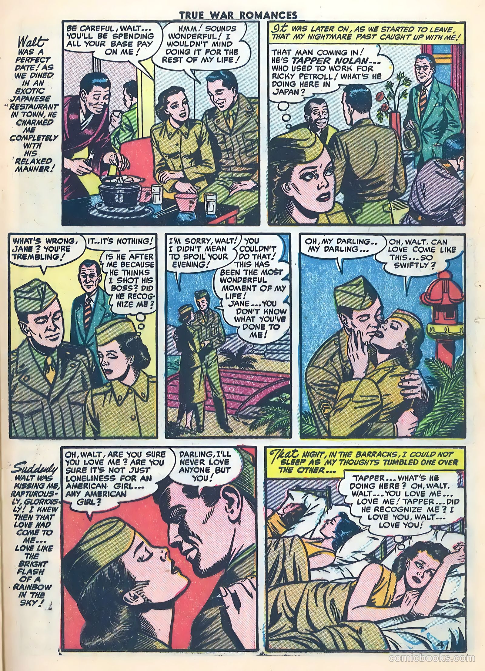 True War Romances #1 (1952) — page 21 of 35