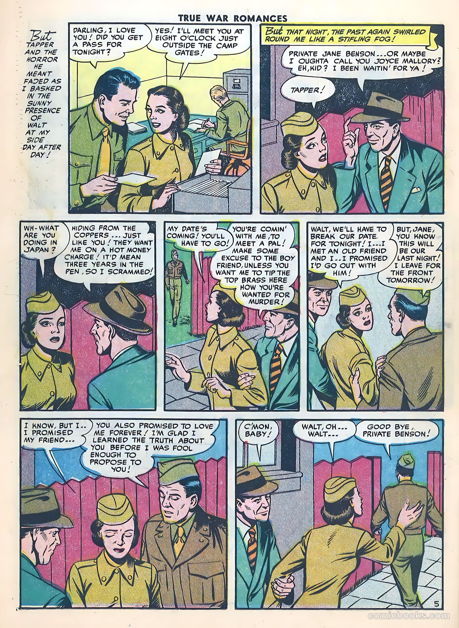 True War Romances #1 (1952) — page 22 of 35