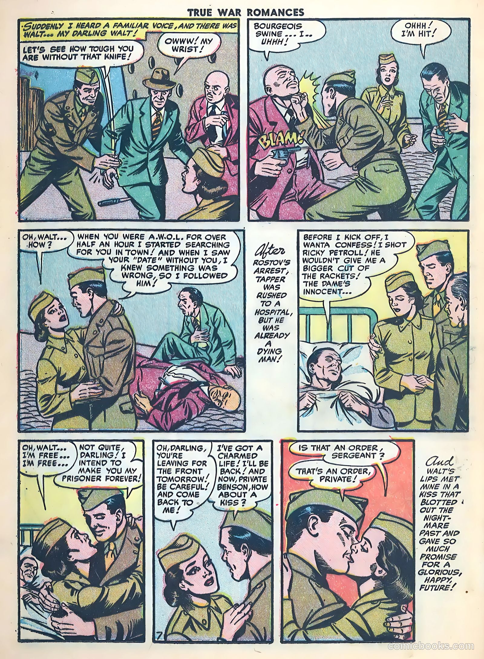 True War Romances #1 (1952) — page 24 of 35