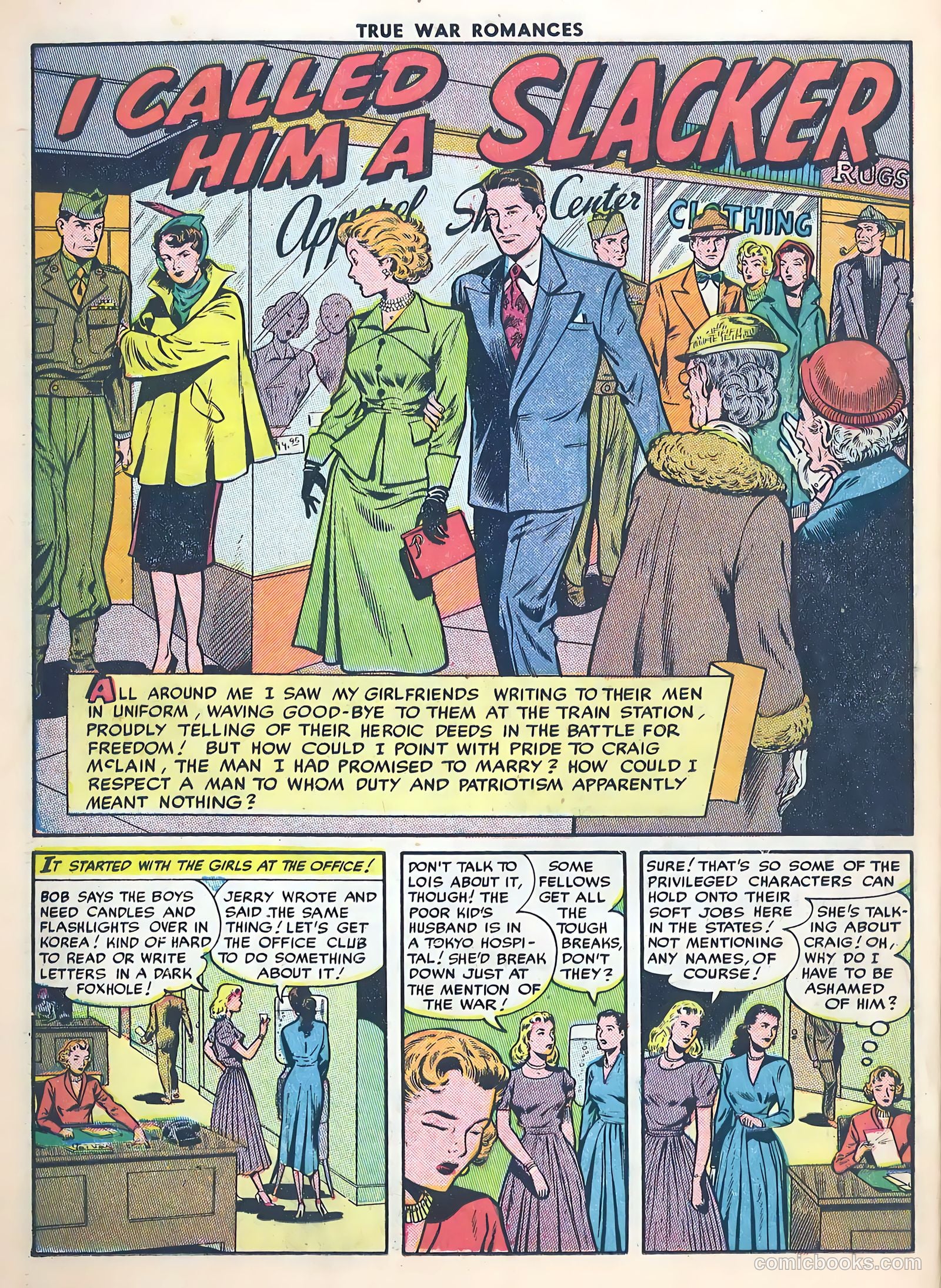 True War Romances #1 (1952) — page 26 of 35