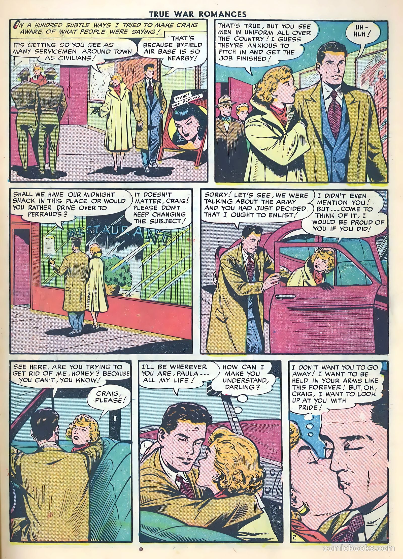 True War Romances #1 (1952) — page 27 of 35