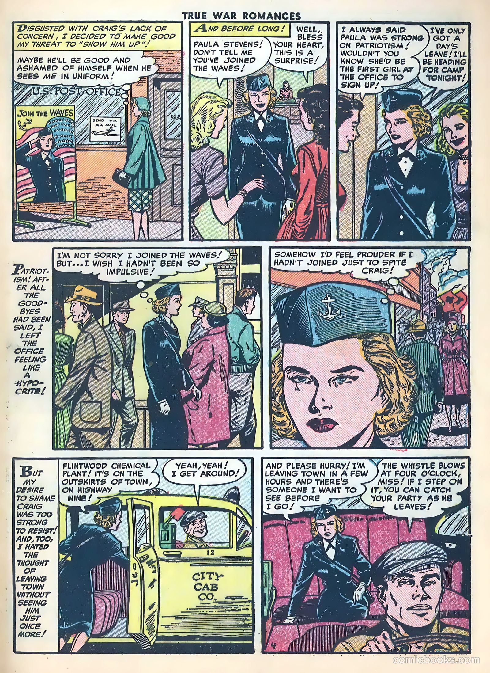 True War Romances #1 (1952) — page 29 of 35