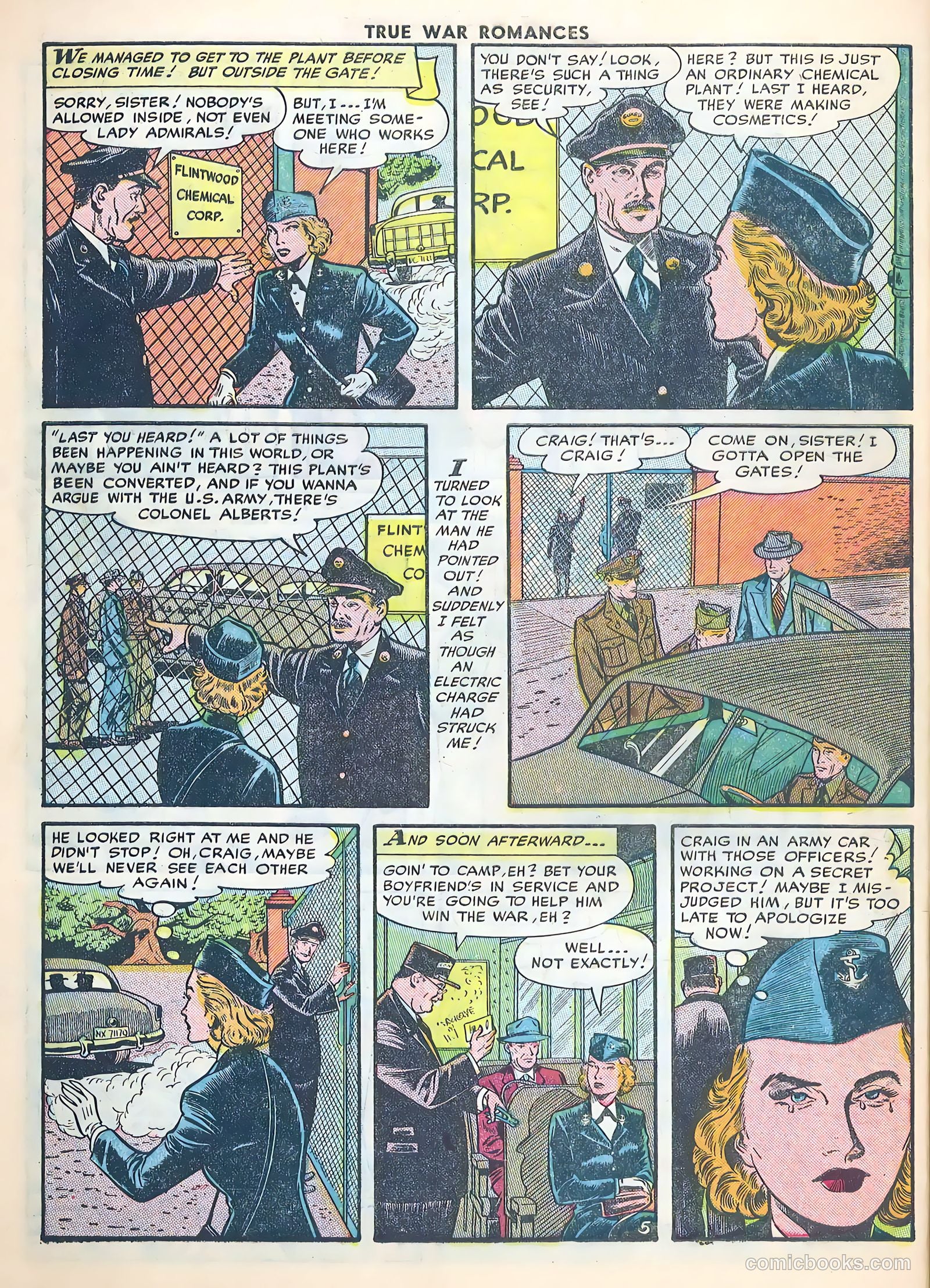 True War Romances #1 (1952) — page 30 of 35