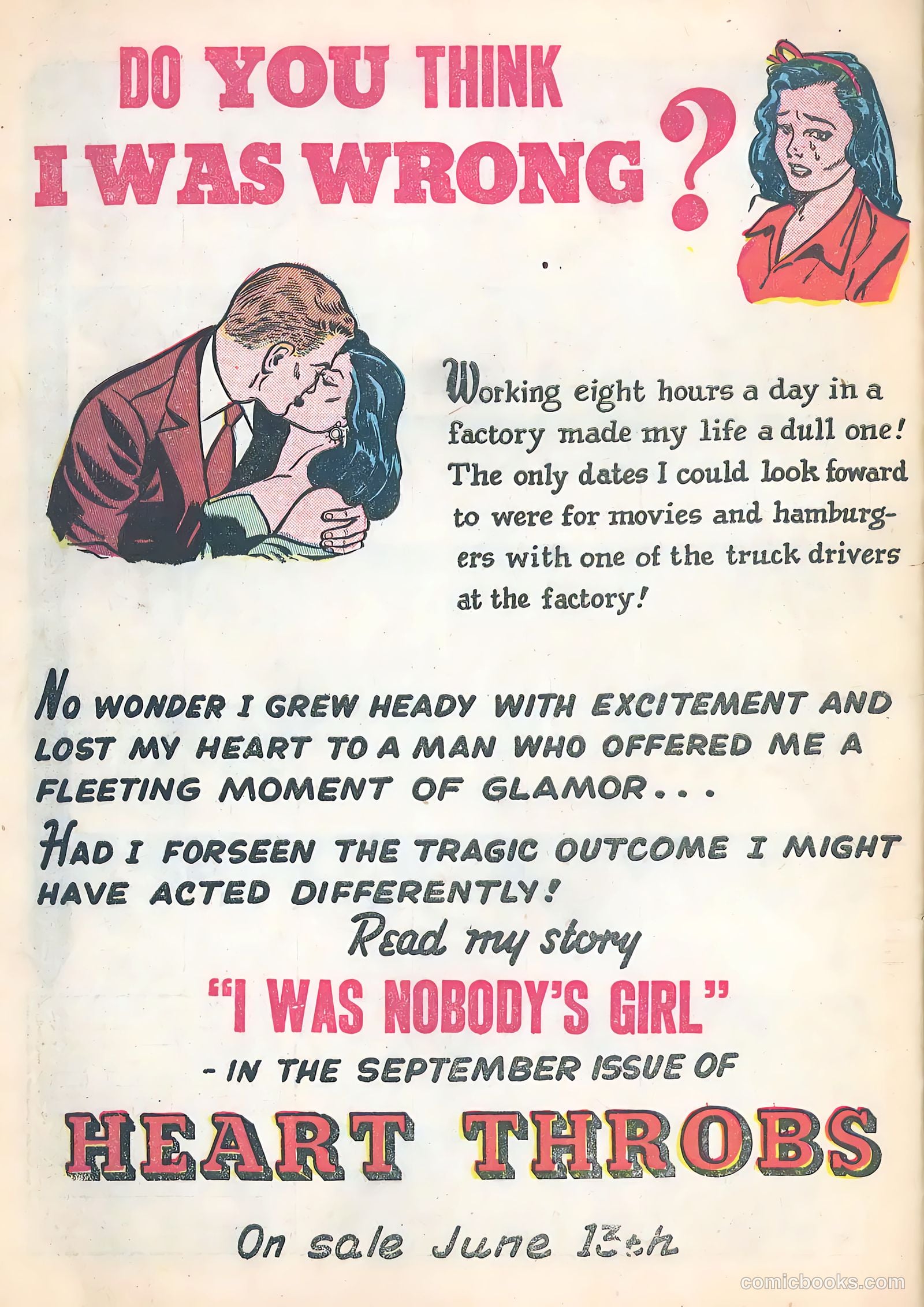 True War Romances #1 (1952) — page 34 of 35
