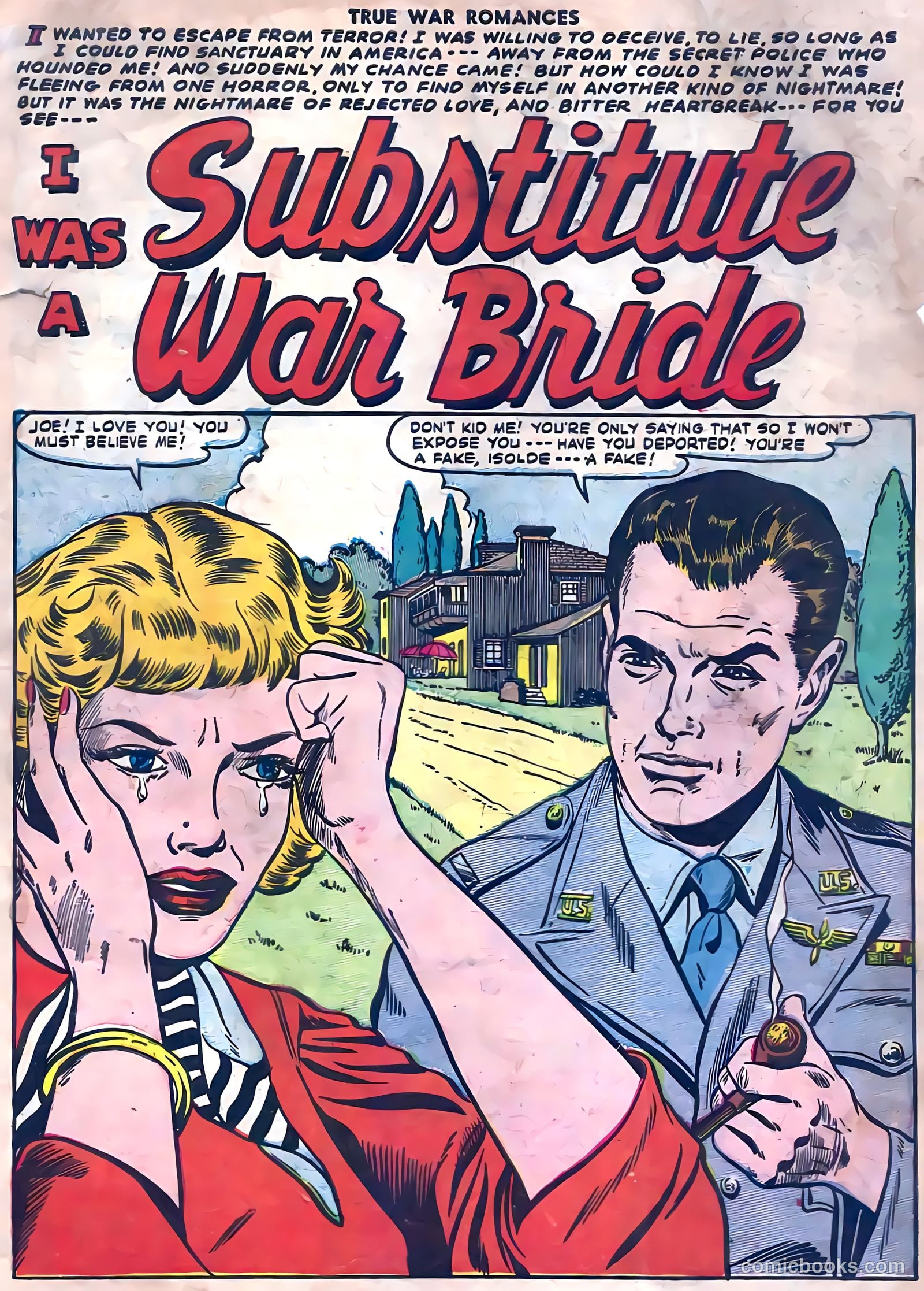 True War Romances #4 (1953) — page 3 of 36