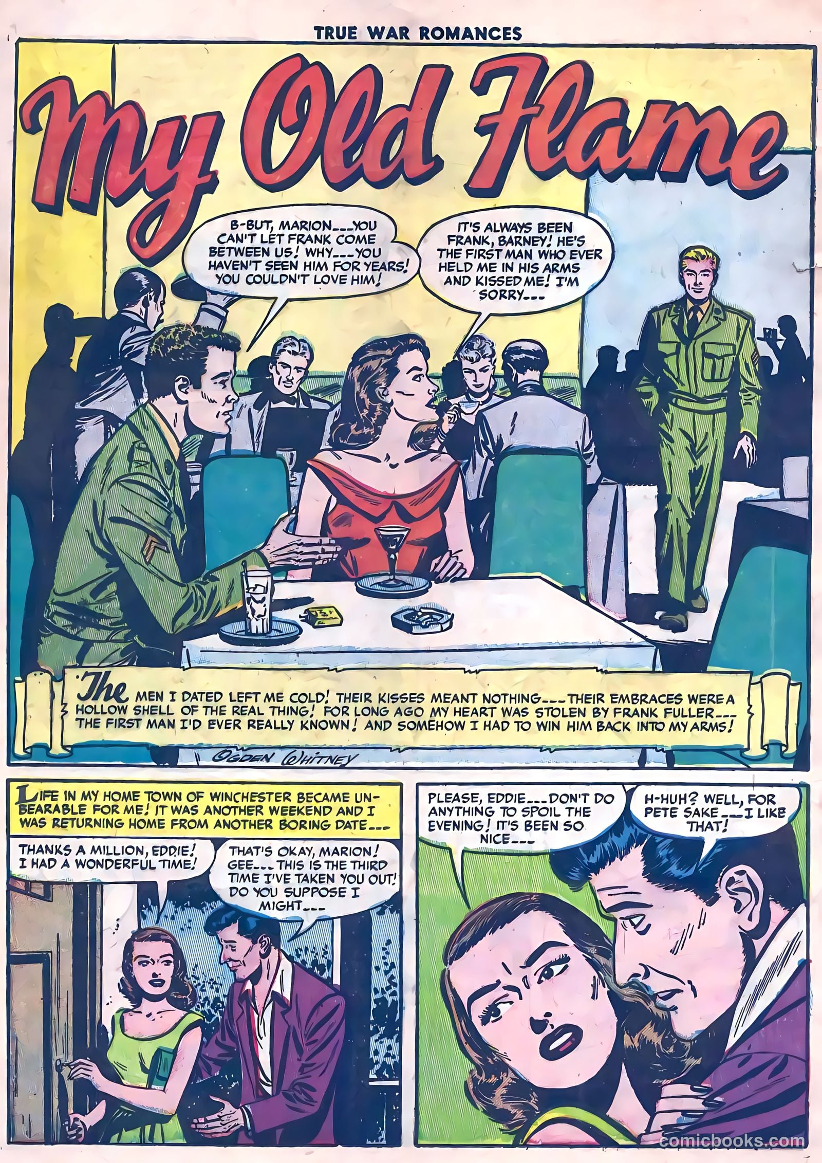 True War Romances #4 (1953) — page 12 of 36