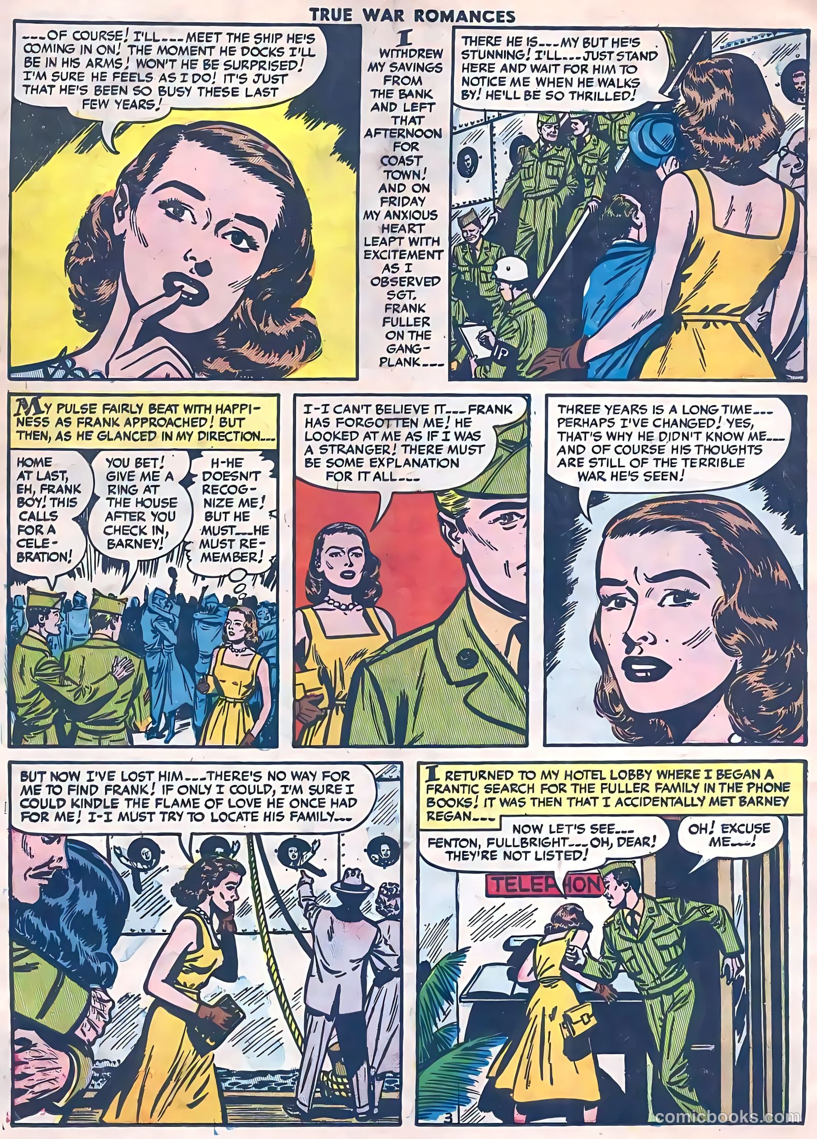 True War Romances #4 (1953) — page 14 of 36