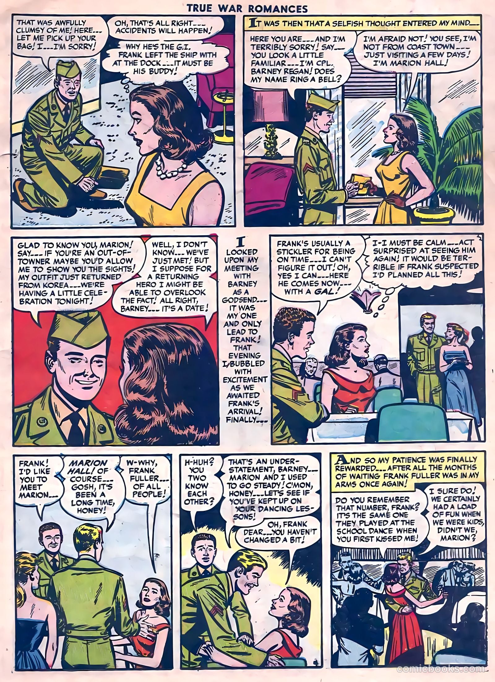 True War Romances #4 (1953) — page 15 of 36