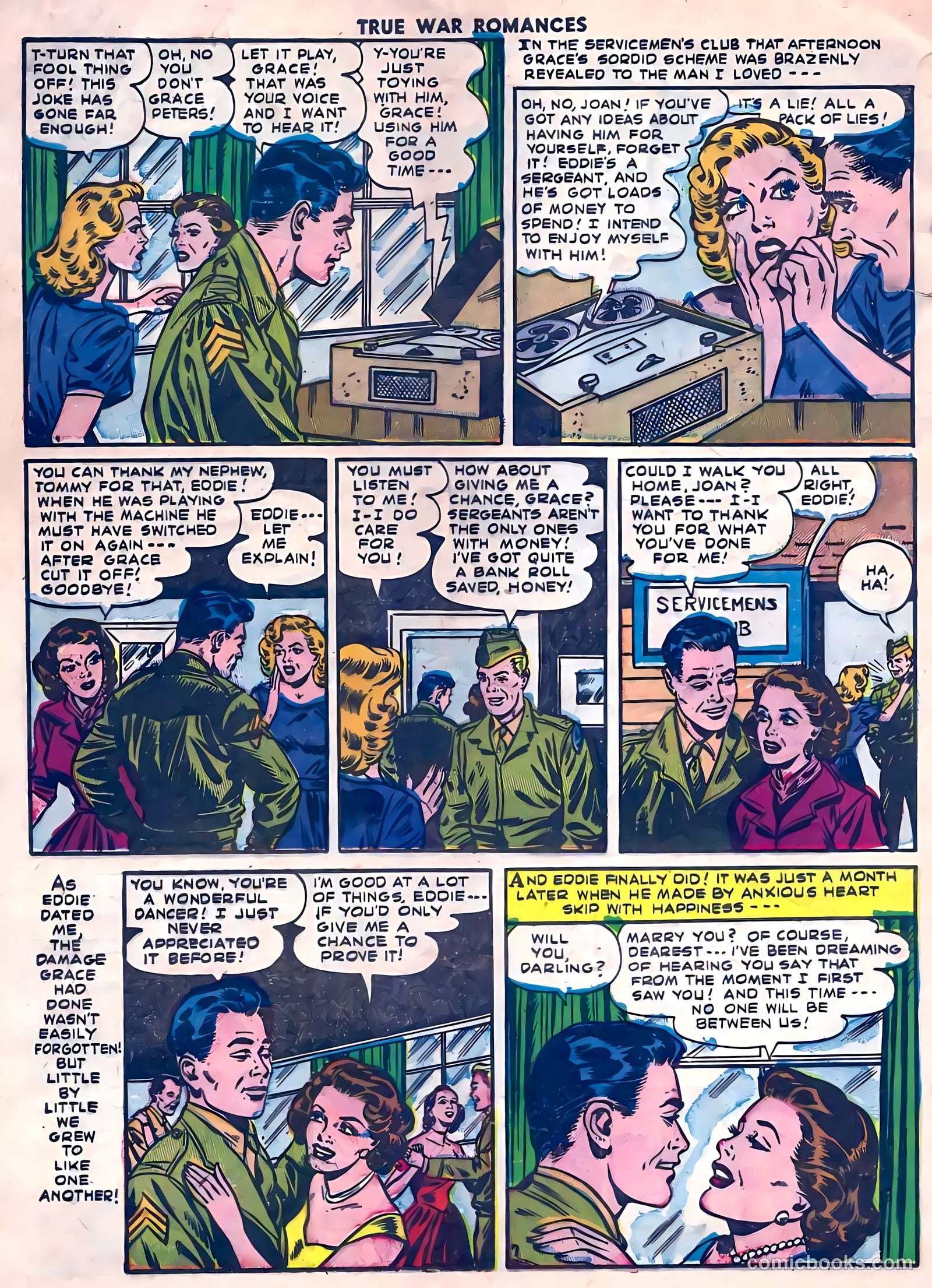 True War Romances #4 (1953) — page 24 of 36