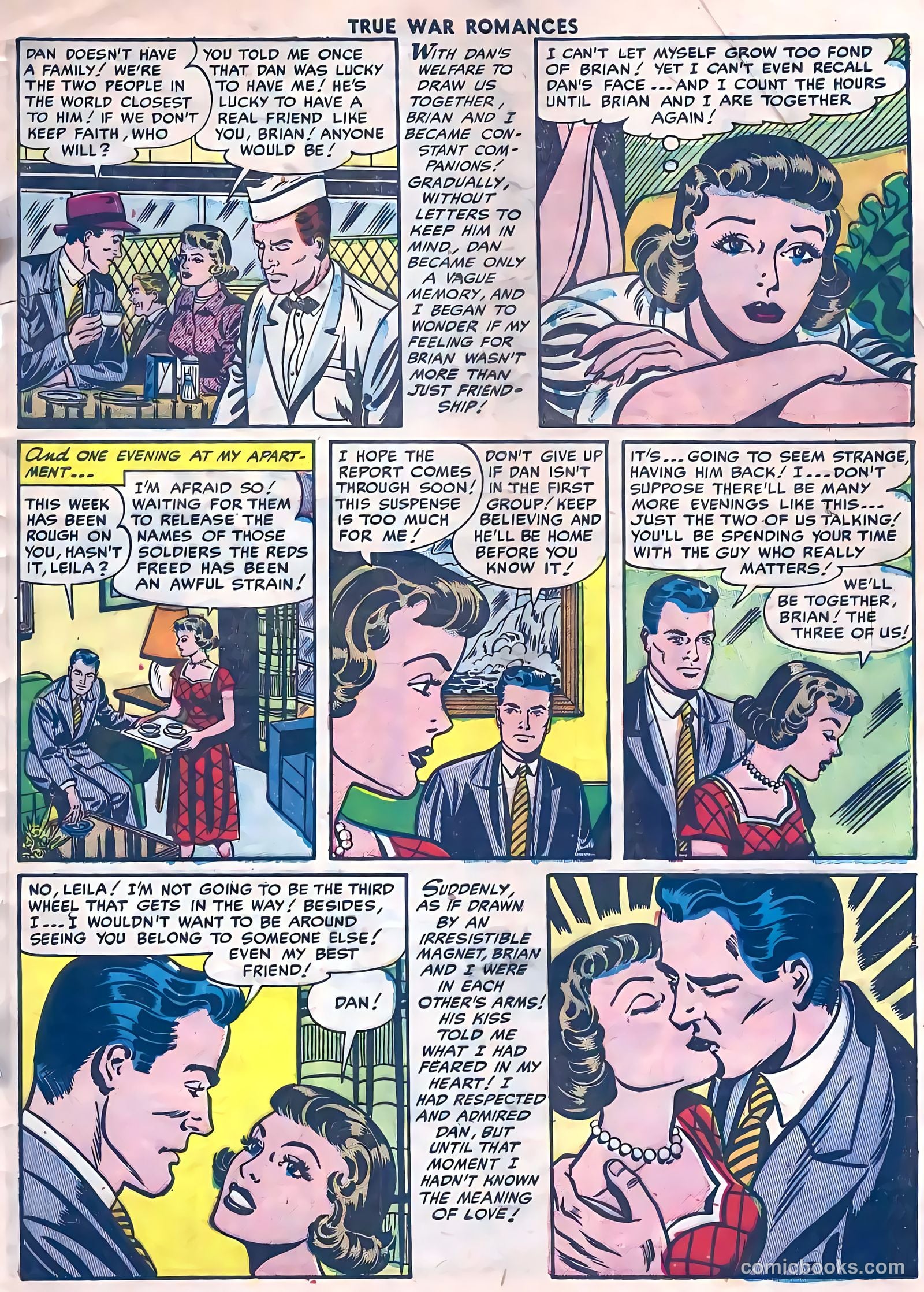 True War Romances #4 (1953) — page 29 of 36