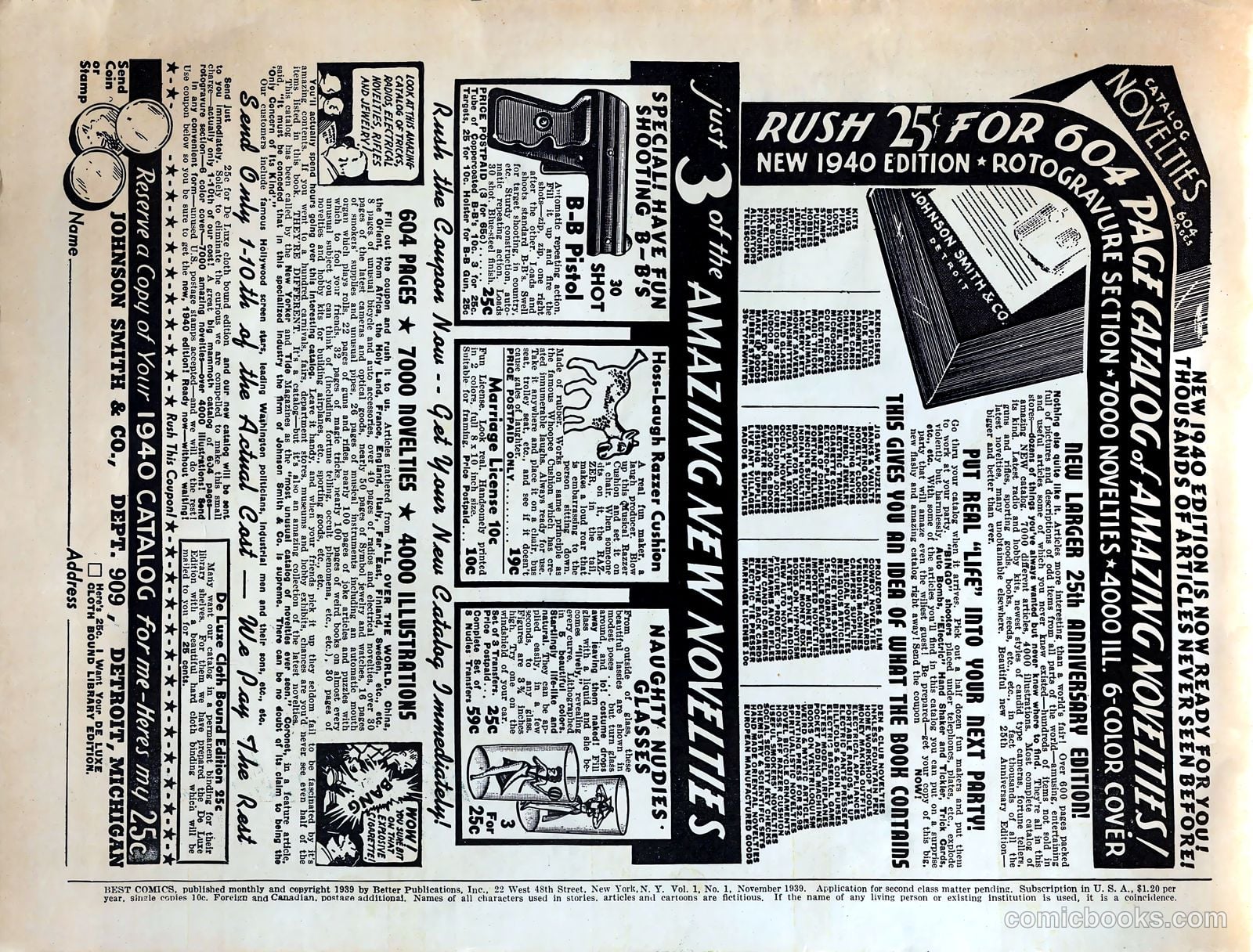Best Comics #1 (1939) — page 2