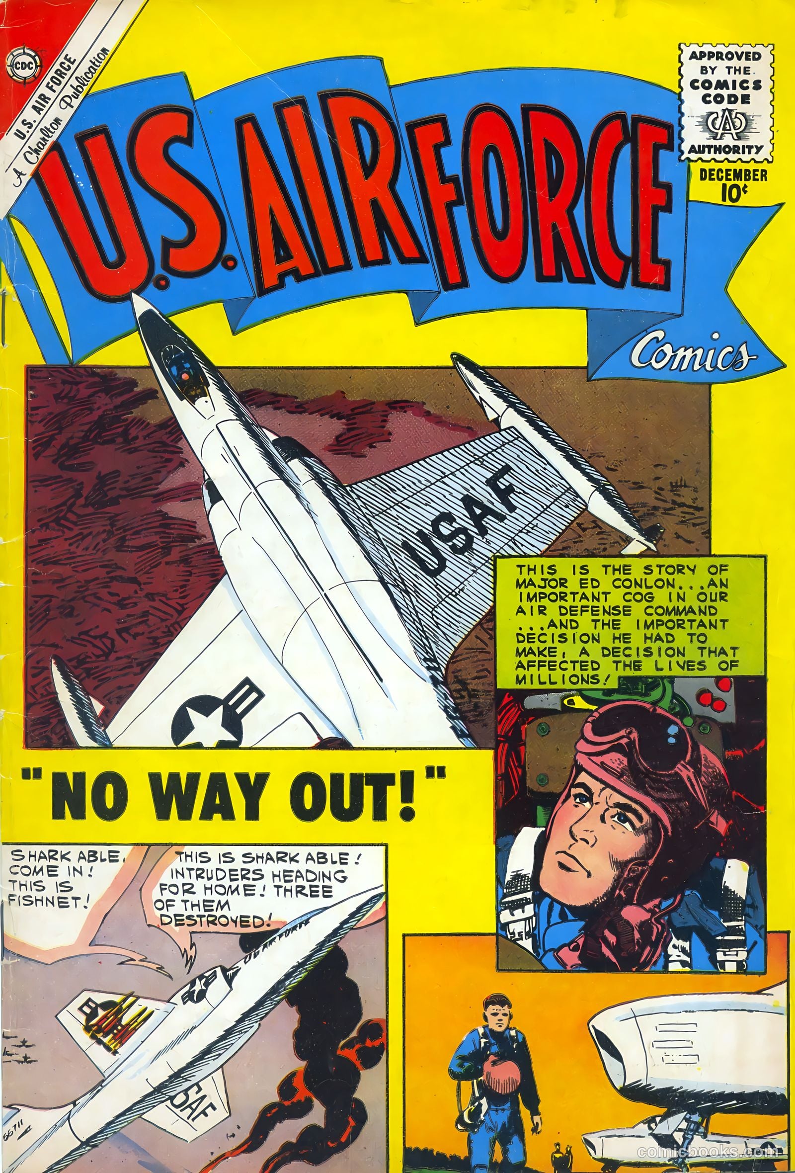 U.S. Air Force Comics #13 cover