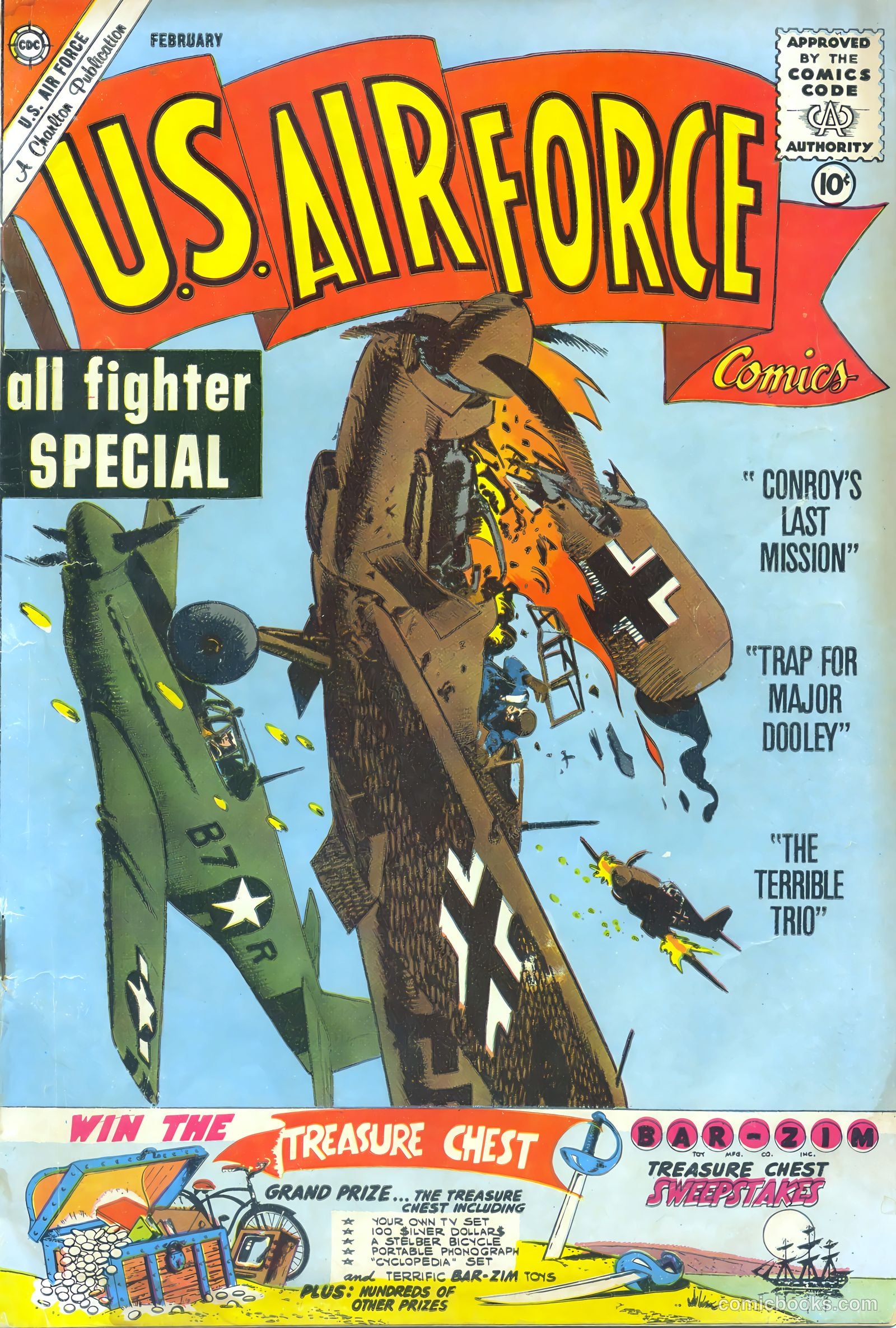 U.S. Air Force Comics #14 cover