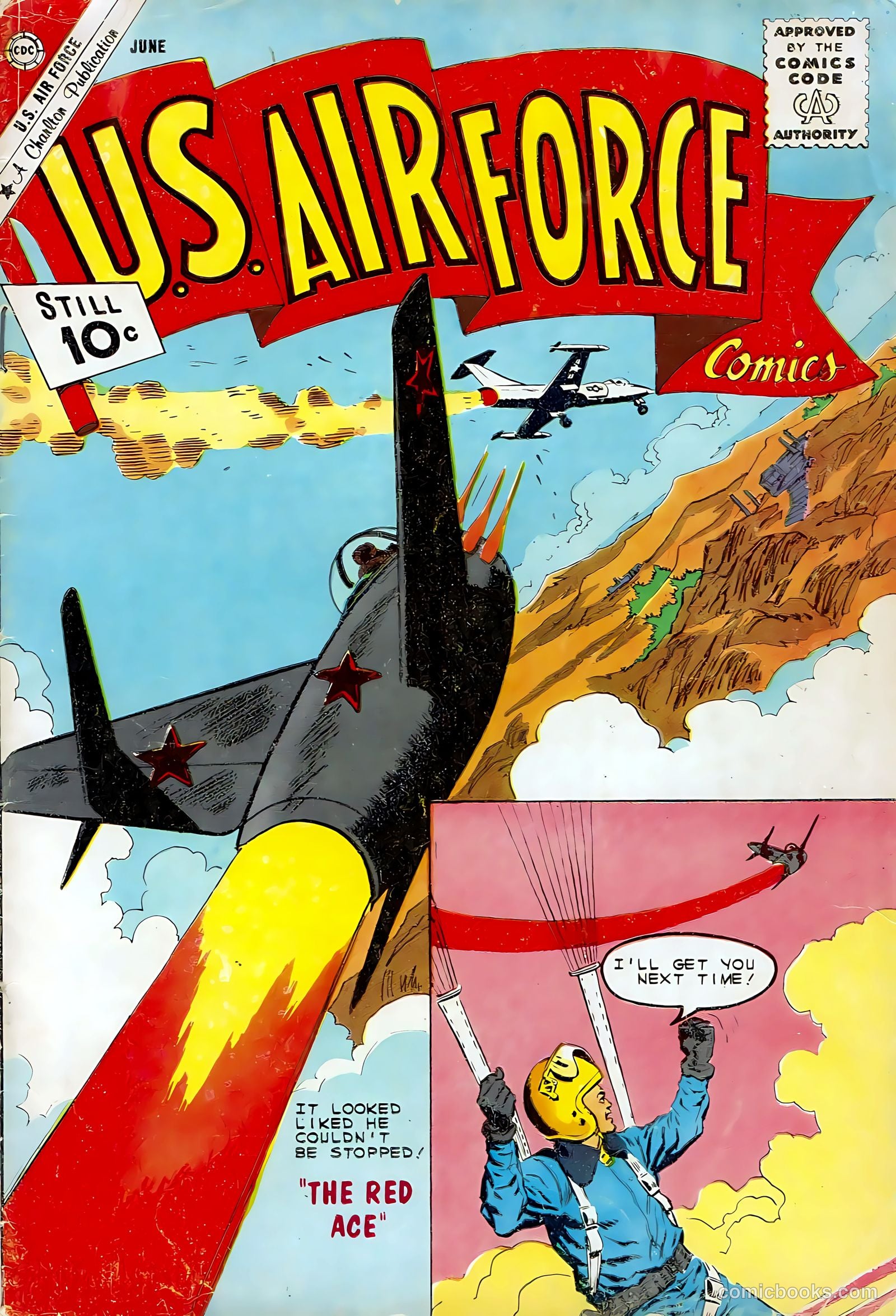 U.S. Air Force Comics #16 cover
