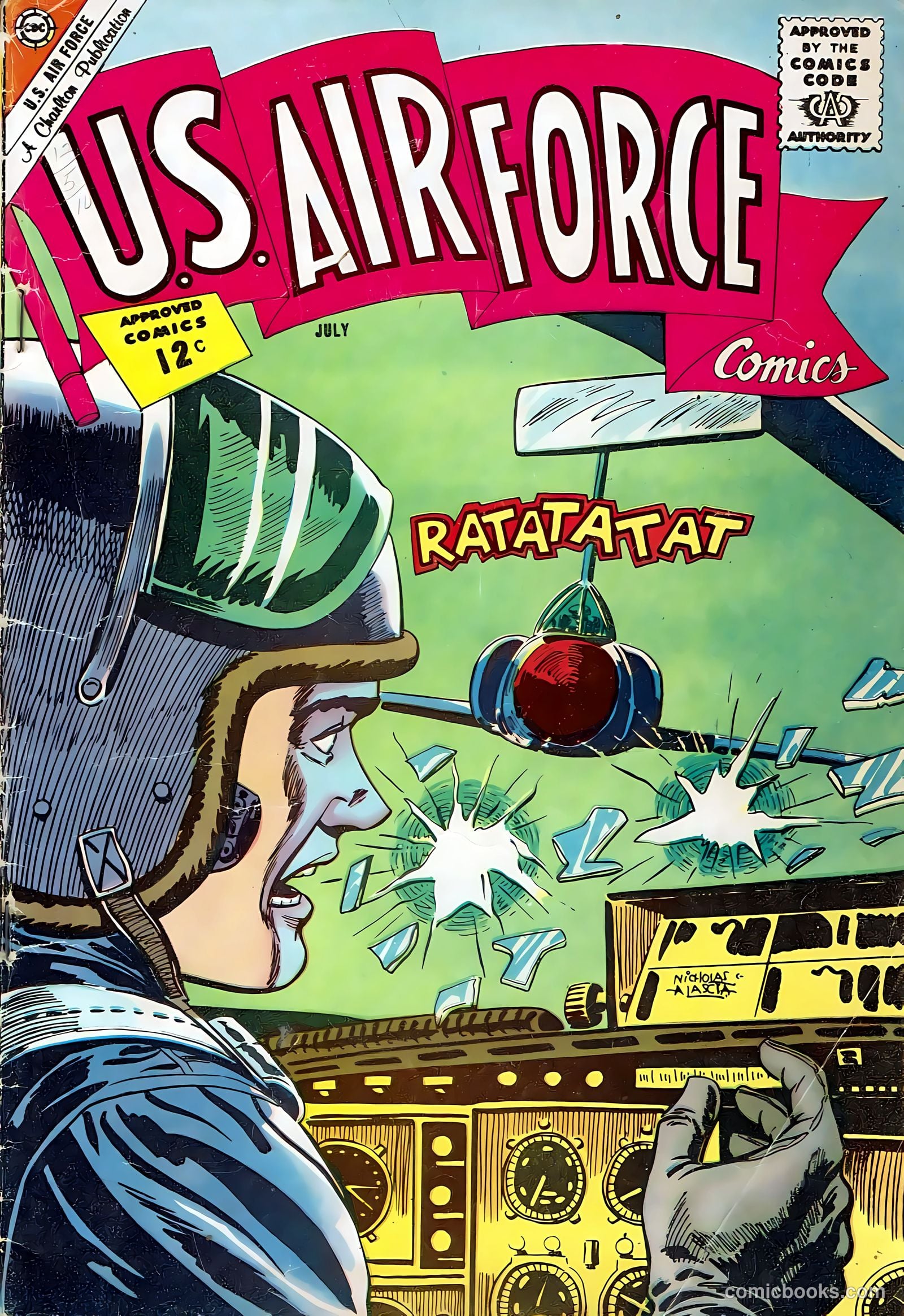U.S. Air Force Comics #22 cover