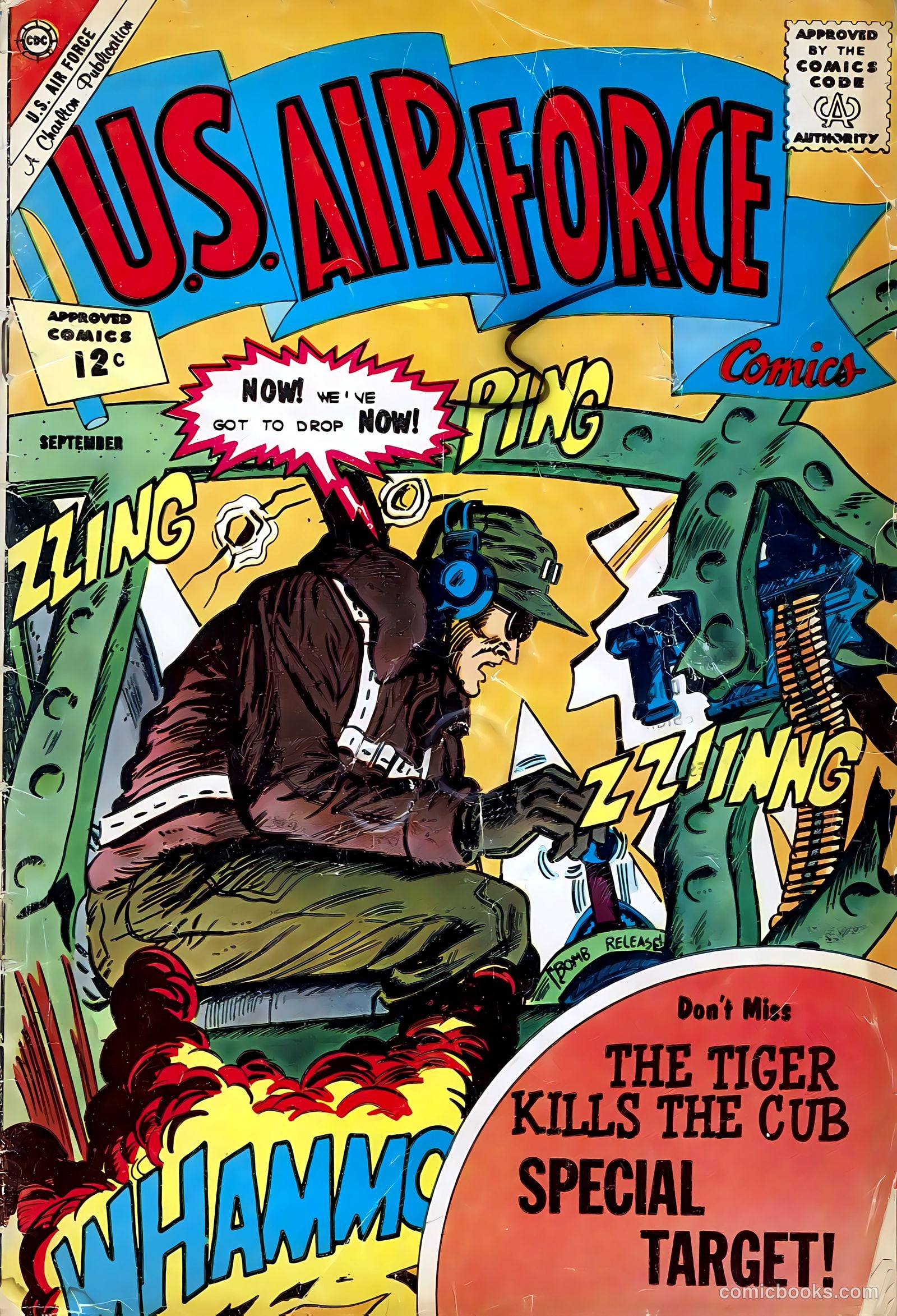 U.S. Air Force Comics #23 cover