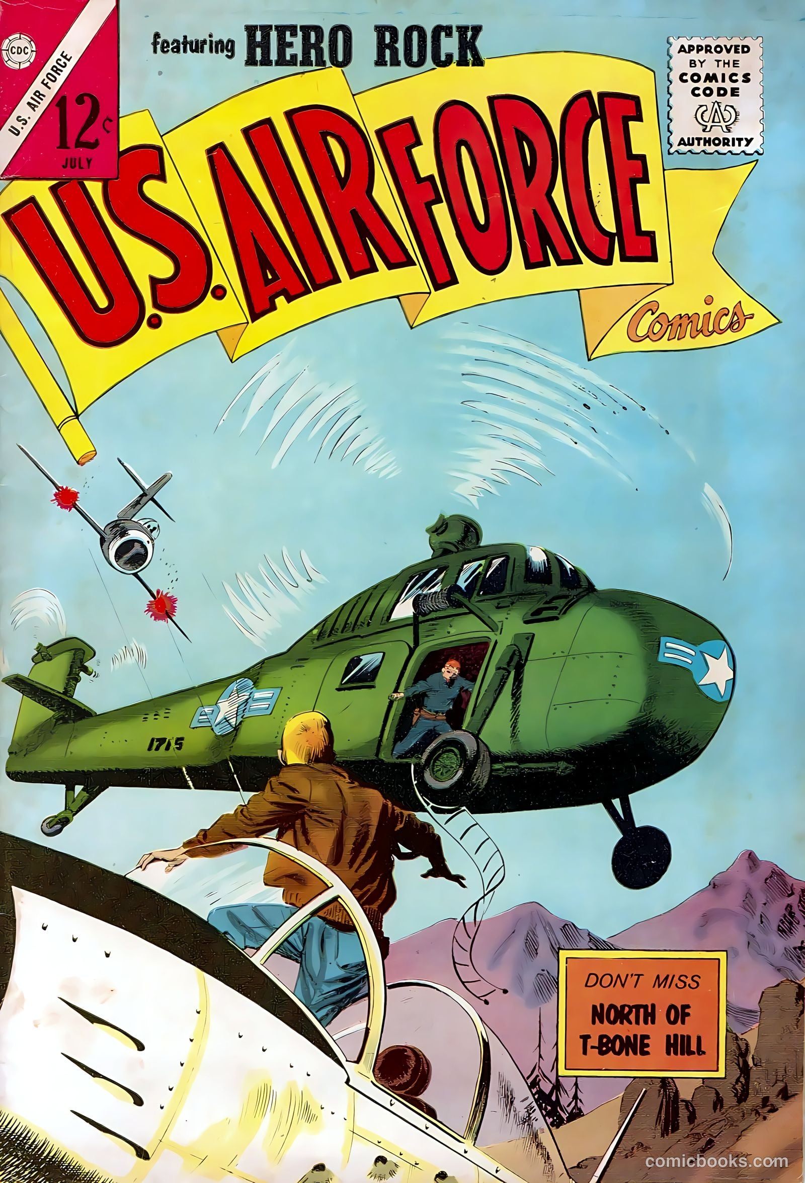 U.S. Air Force Comics #28 cover