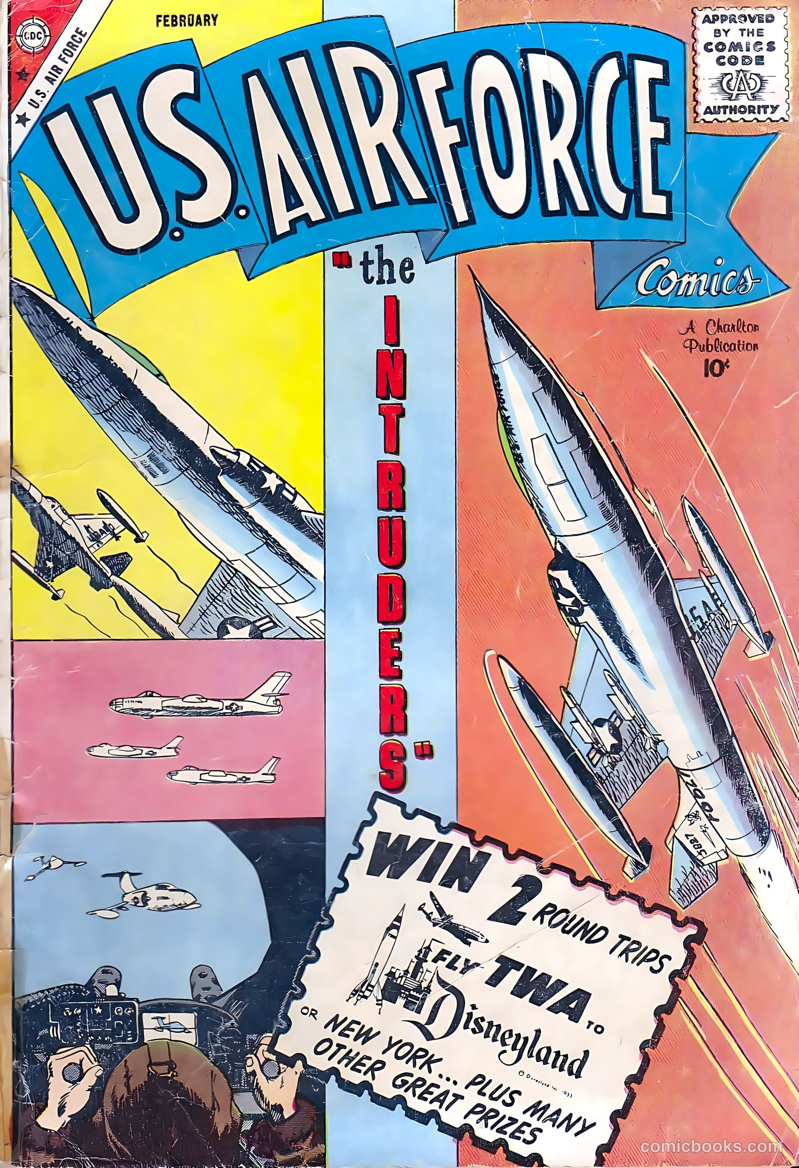 U.S. Air Force Comics #8 cover