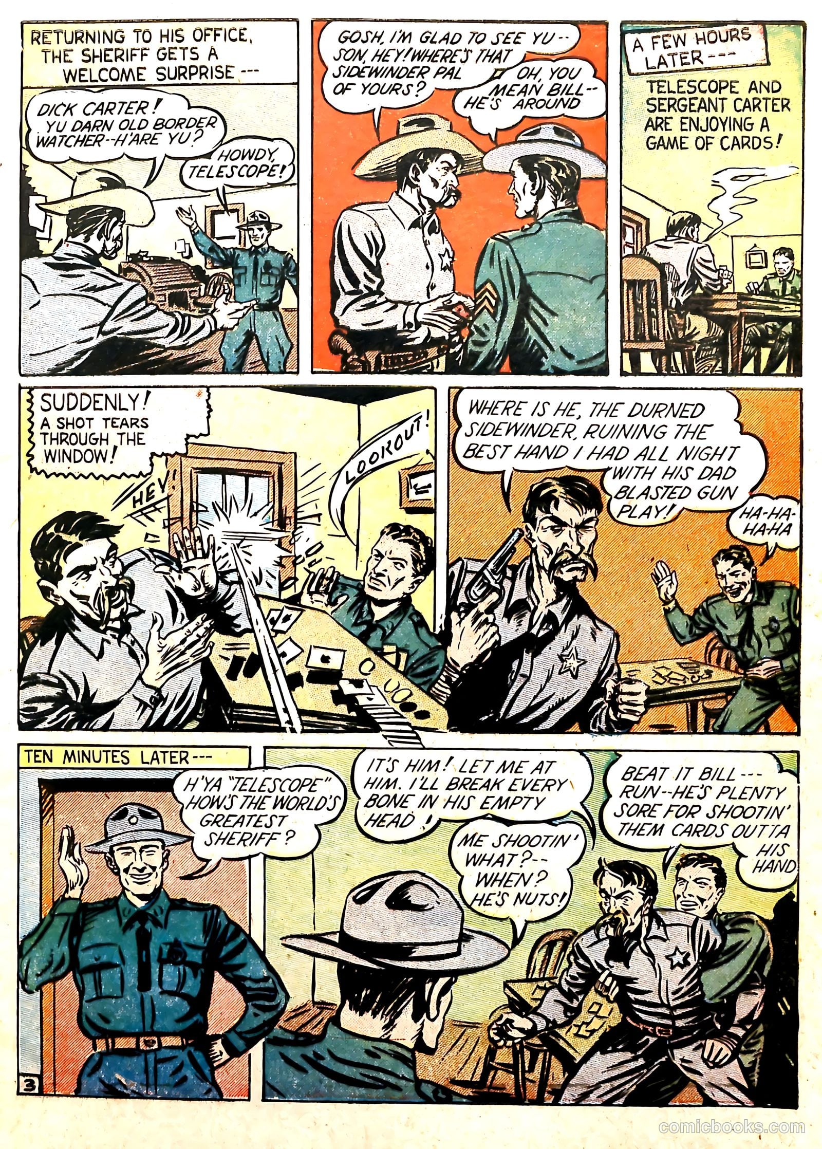 U.S. Border Patrol Comics #5 (1944) — page 5 of 36