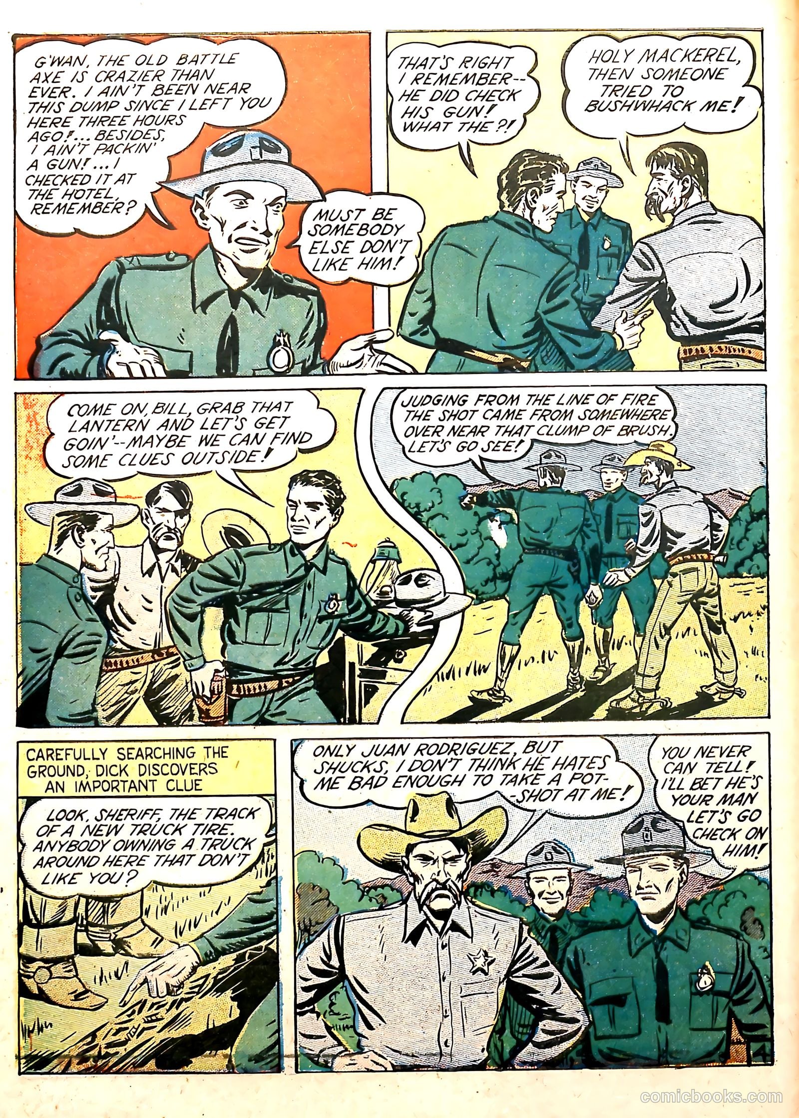 U.S. Border Patrol Comics #5 (1944) — page 6 of 36