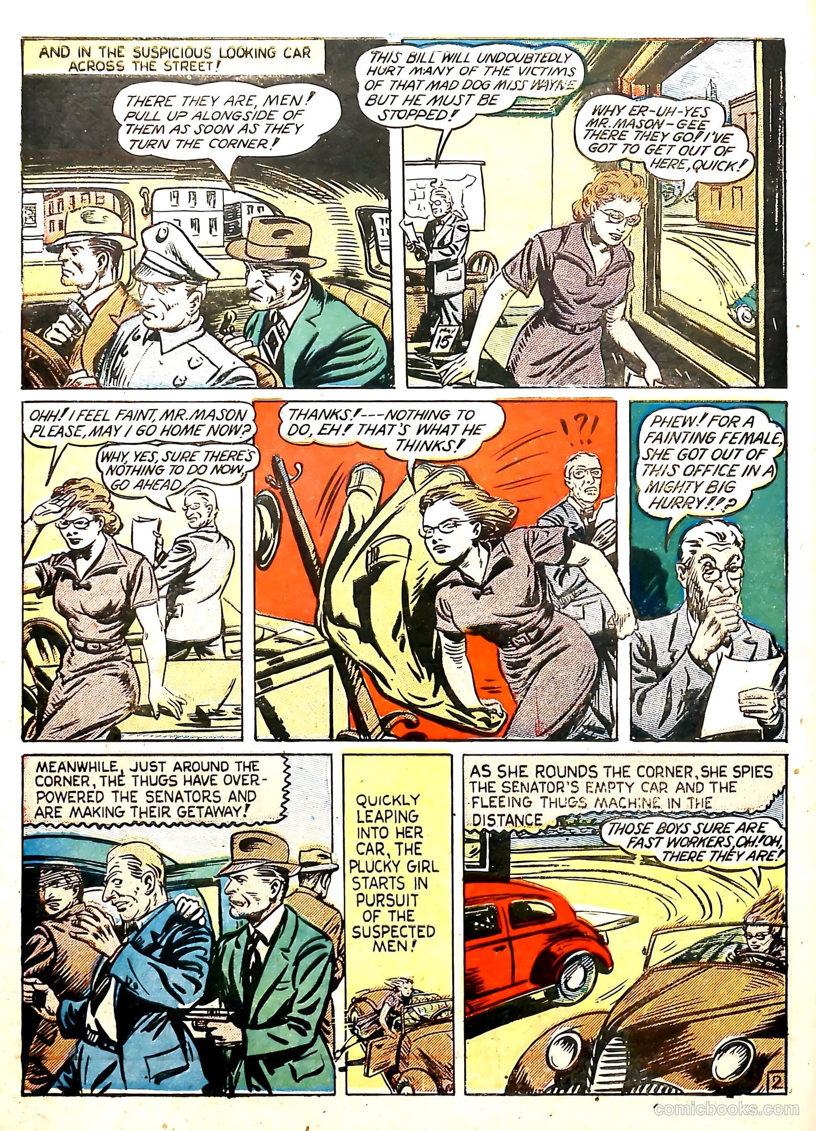U.S. Border Patrol Comics #5 (1944) — page 10 of 36