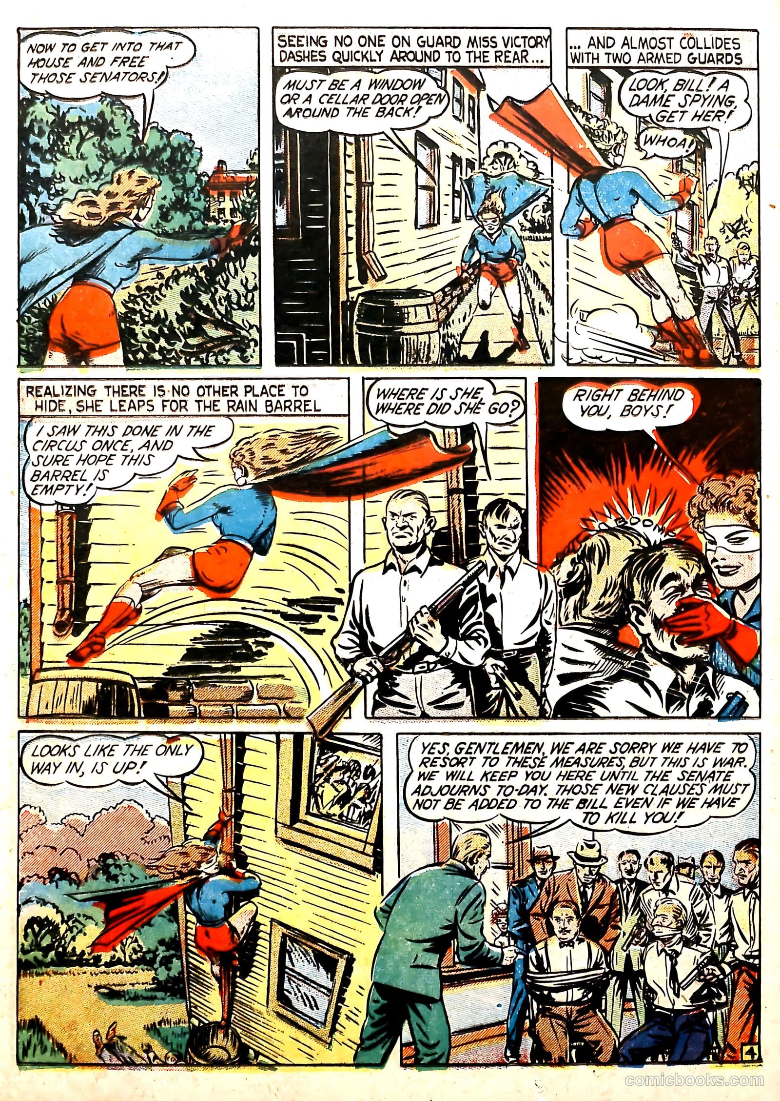 U.S. Border Patrol Comics #5 (1944) — page 12 of 36