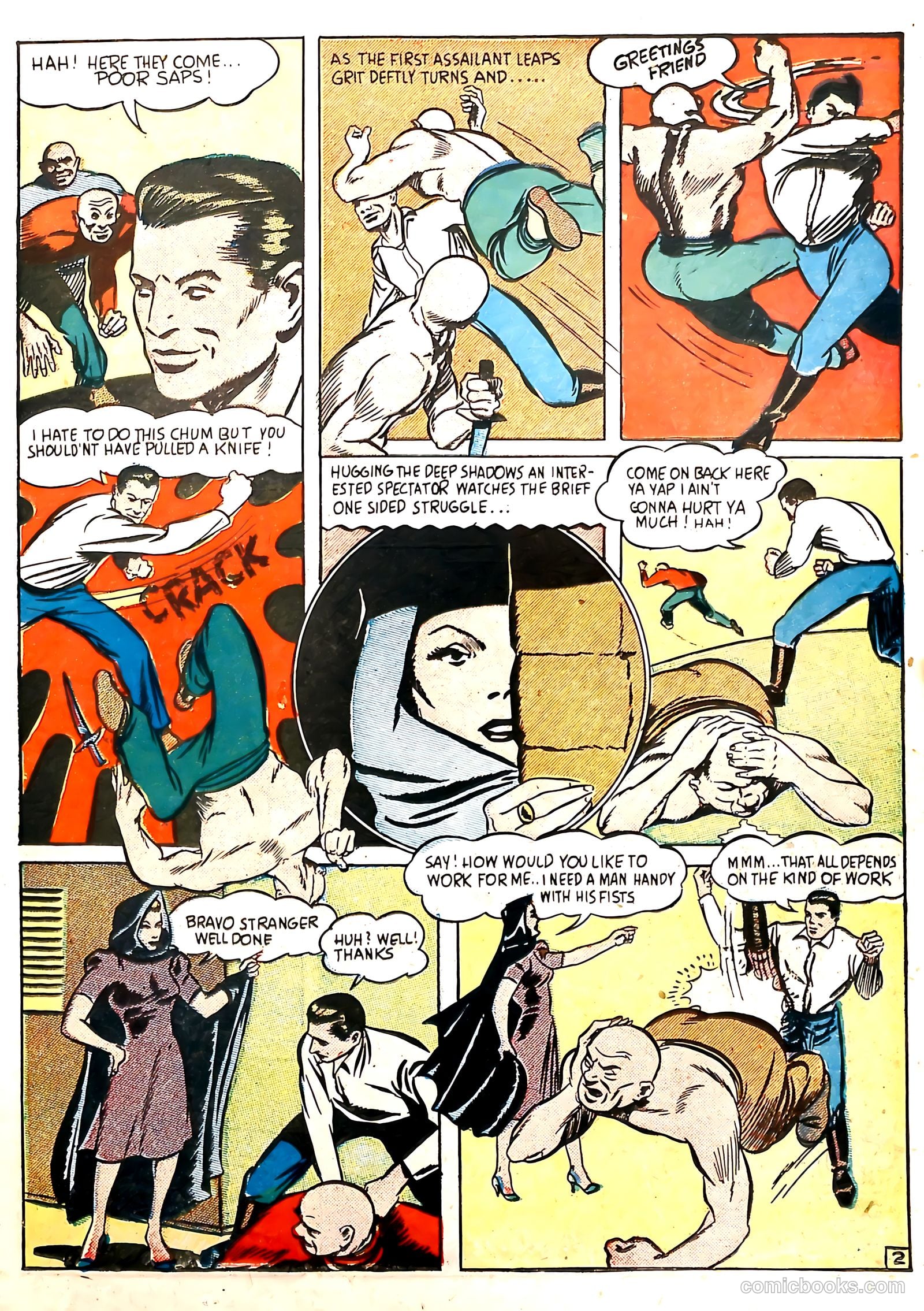U.S. Border Patrol Comics #5 (1944) — page 15 of 36