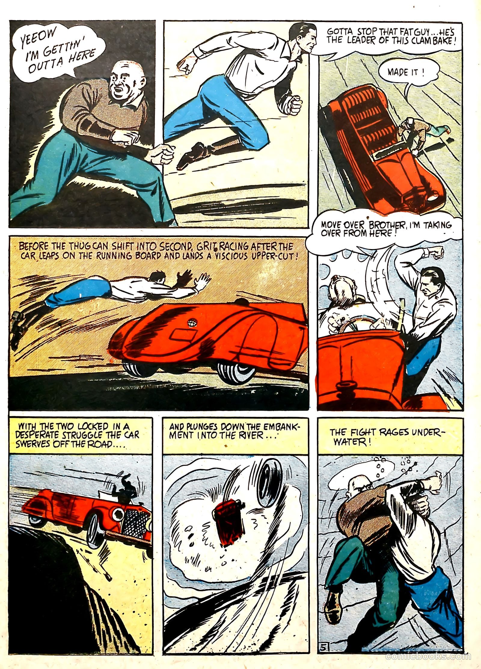 U.S. Border Patrol Comics #5 (1944) — page 18 of 36