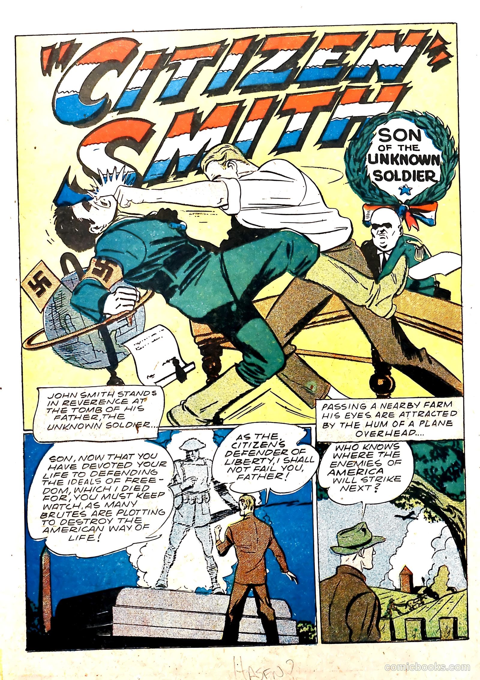 U.S. Border Patrol Comics #5 (1944) — page 20 of 36