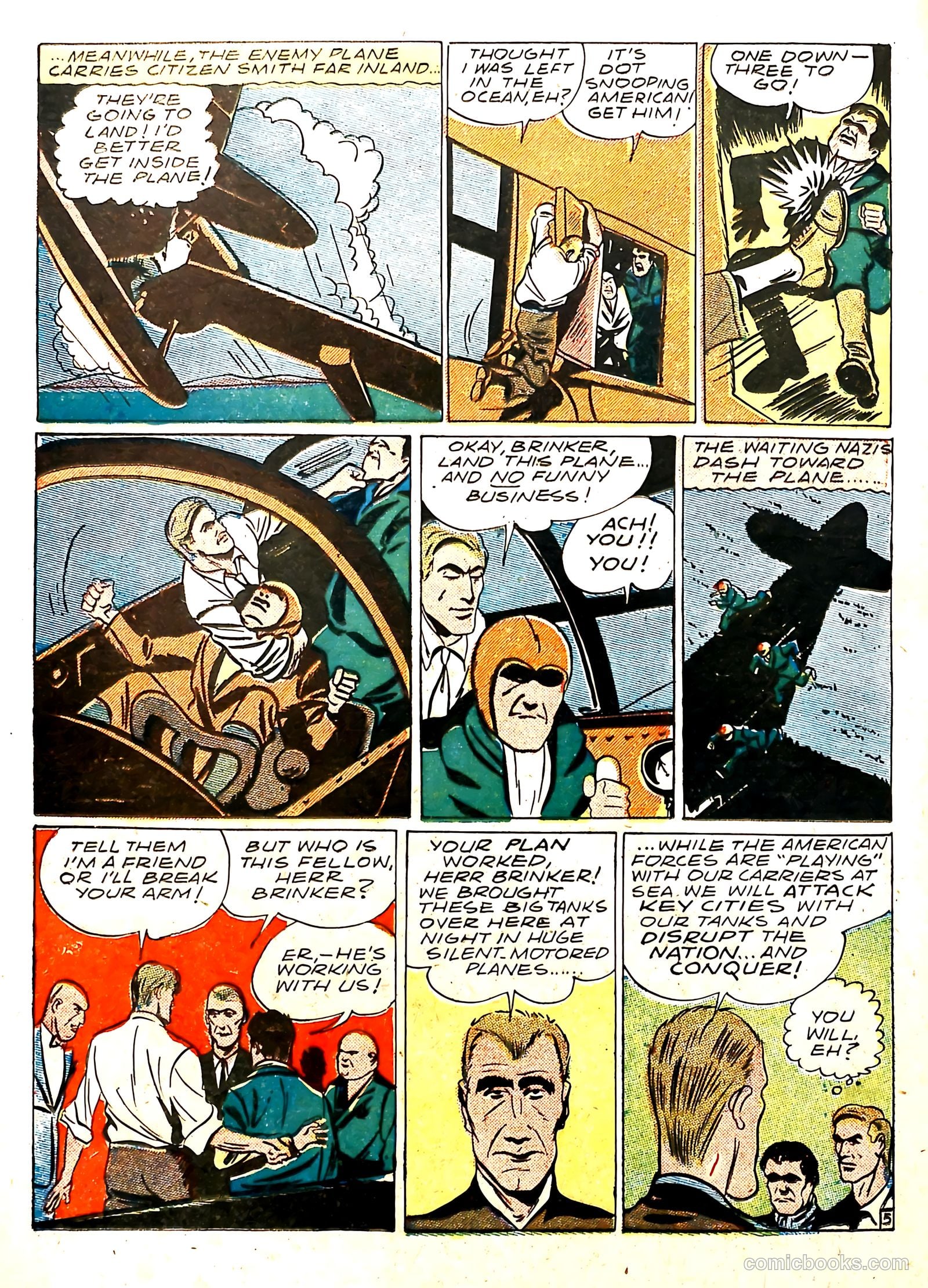 U.S. Border Patrol Comics #5 (1944) — page 24 of 36